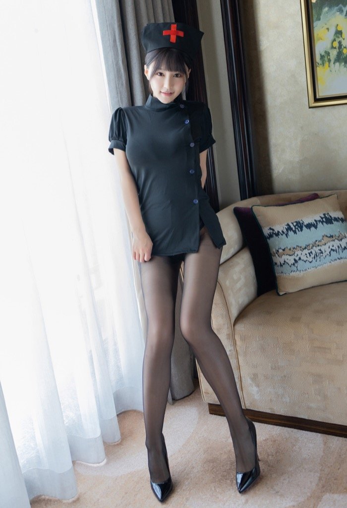 姐姐给你检查身体！黑衣护士朱可儿香艳高污非看不可