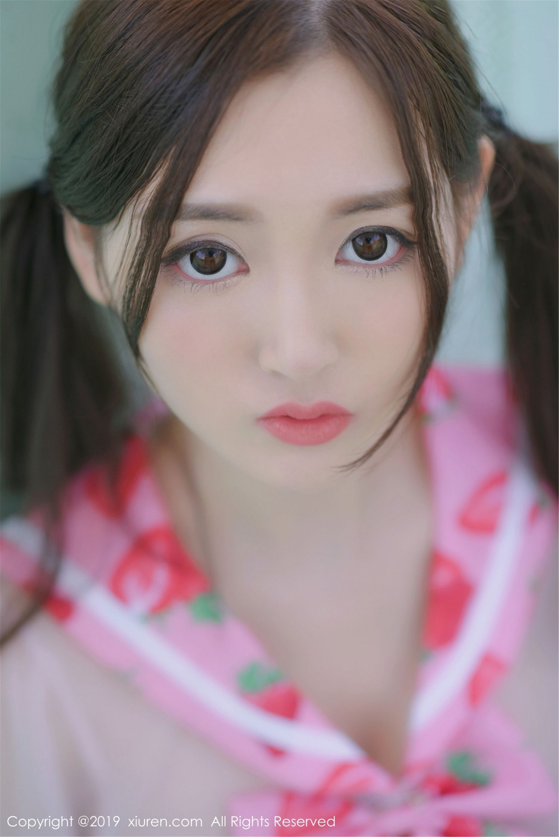 沈梦瑶《空乘制服与草莓内衣系列》 [秀人XIUREN] No.1419 写真集