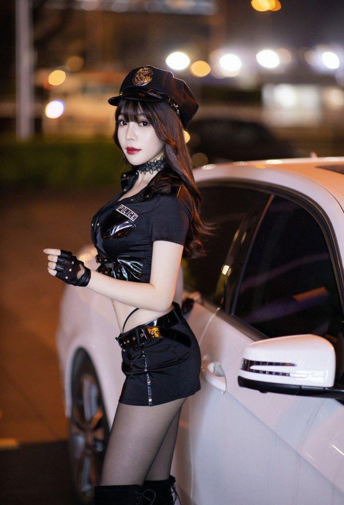 女警沉沦之夜！芝芝Booty手铐束缚上演终极警花调教