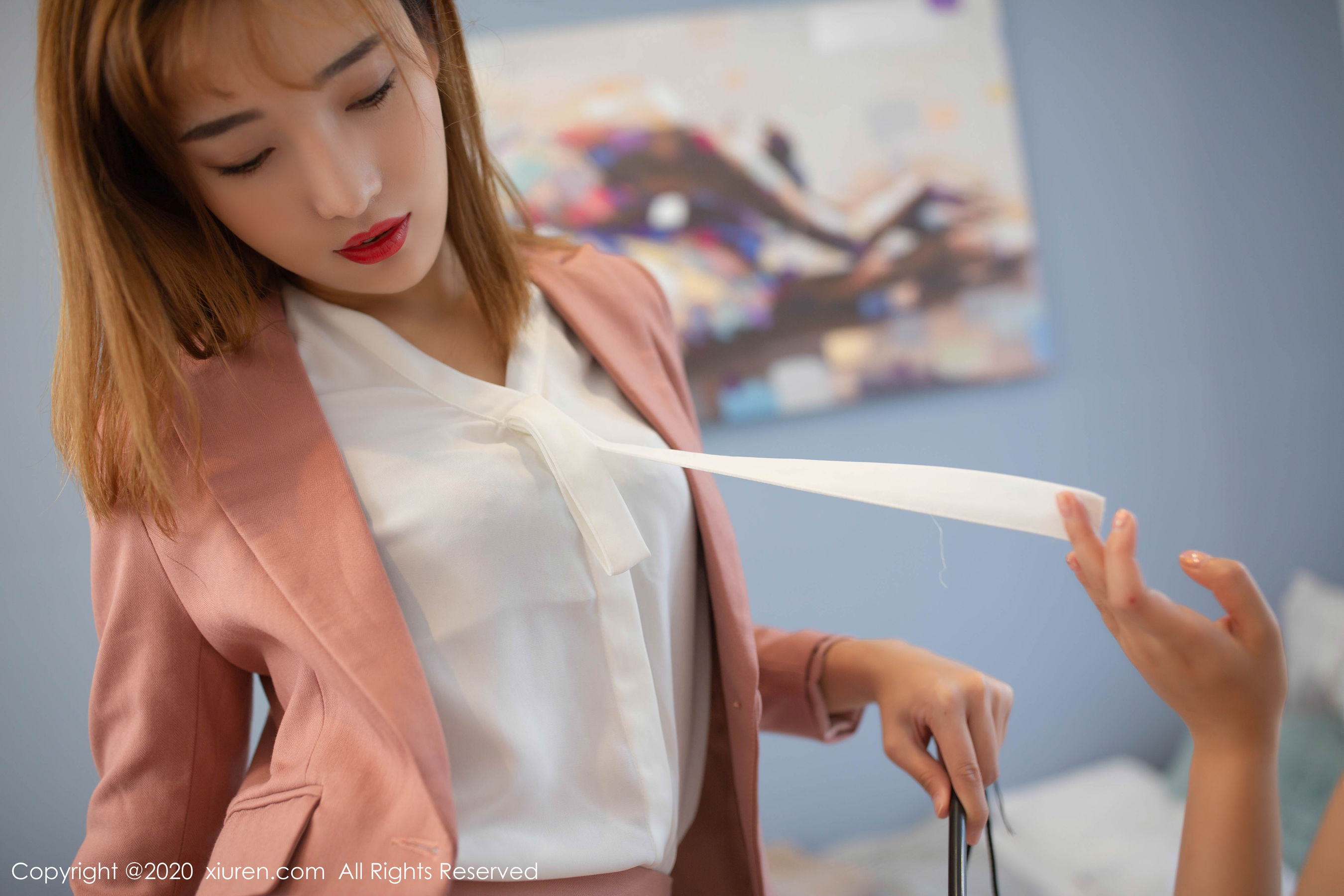 陶喜乐_lele&amp;陆萱萱《老师和学生妹》 [秀人XIUREN] No.1973 写真集