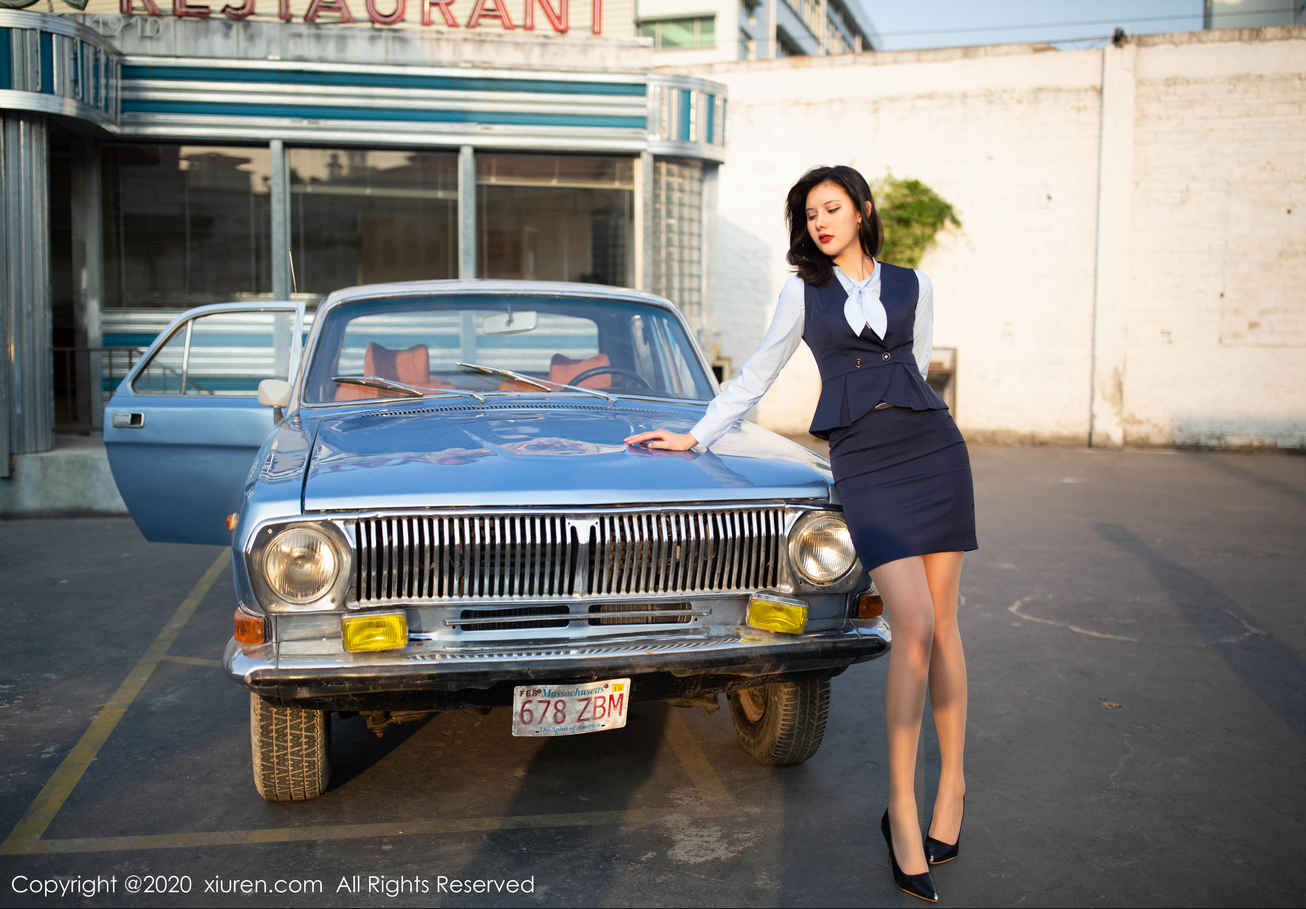 就是阿朱啊《变身餐厅经理》 [秀人XIUREN] No.1979 写真集