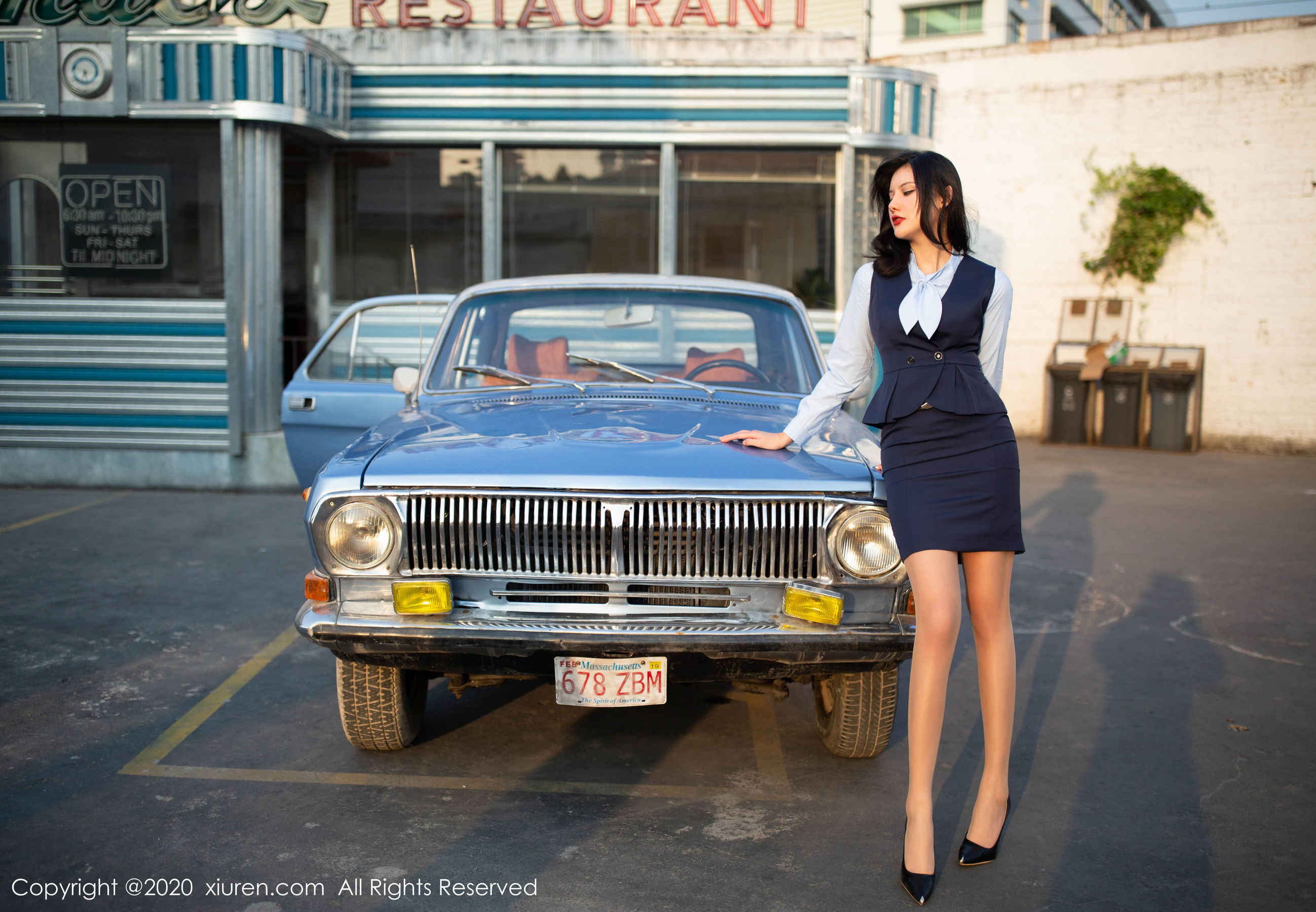 就是阿朱啊《变身餐厅经理》 [秀人XIUREN] No.1979 写真集