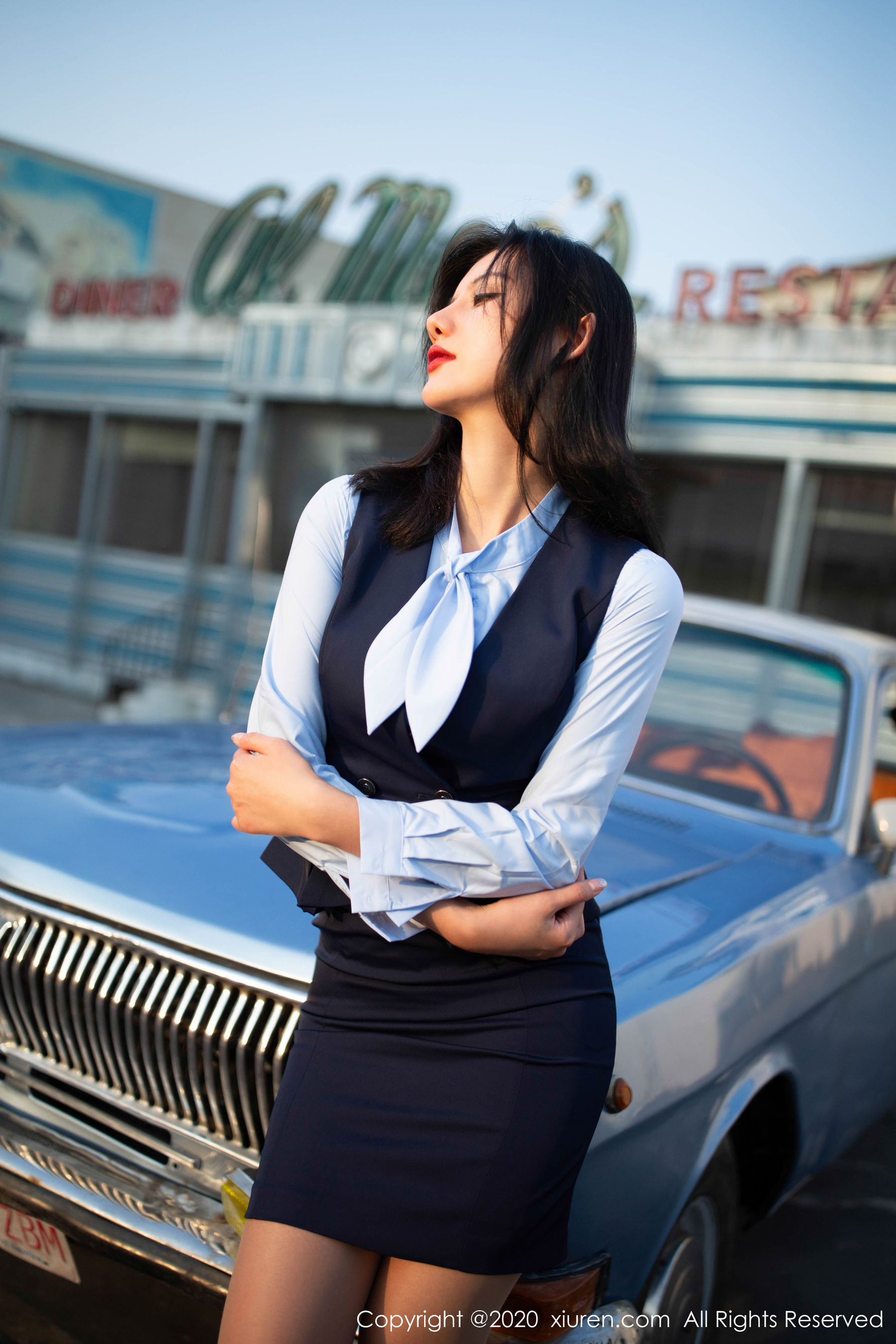 就是阿朱啊《变身餐厅经理》 [秀人XIUREN] No.1979 写真集