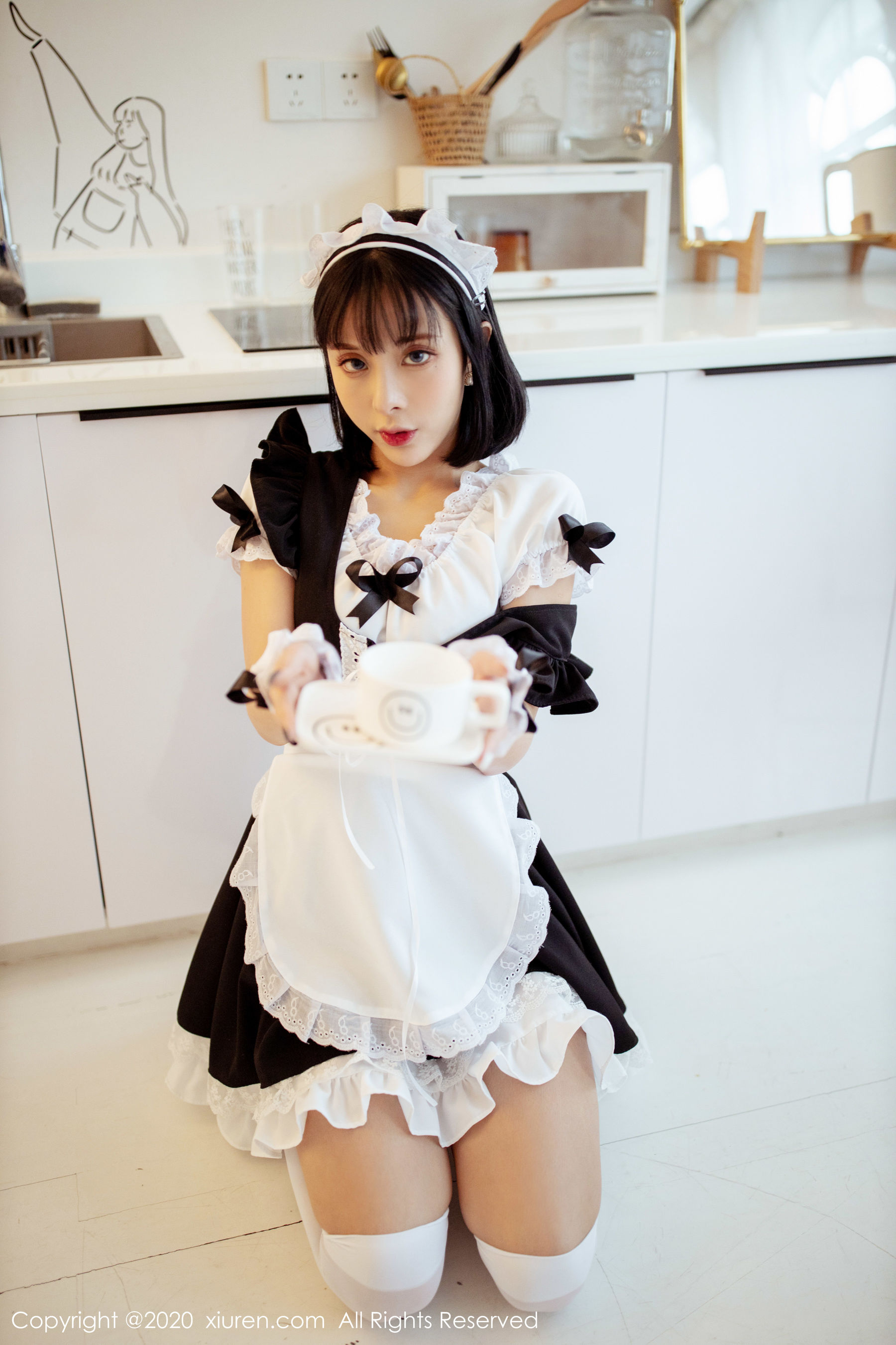 陈小喵《情趣的女仆》 [秀人XIUREN] No.2008 写真集