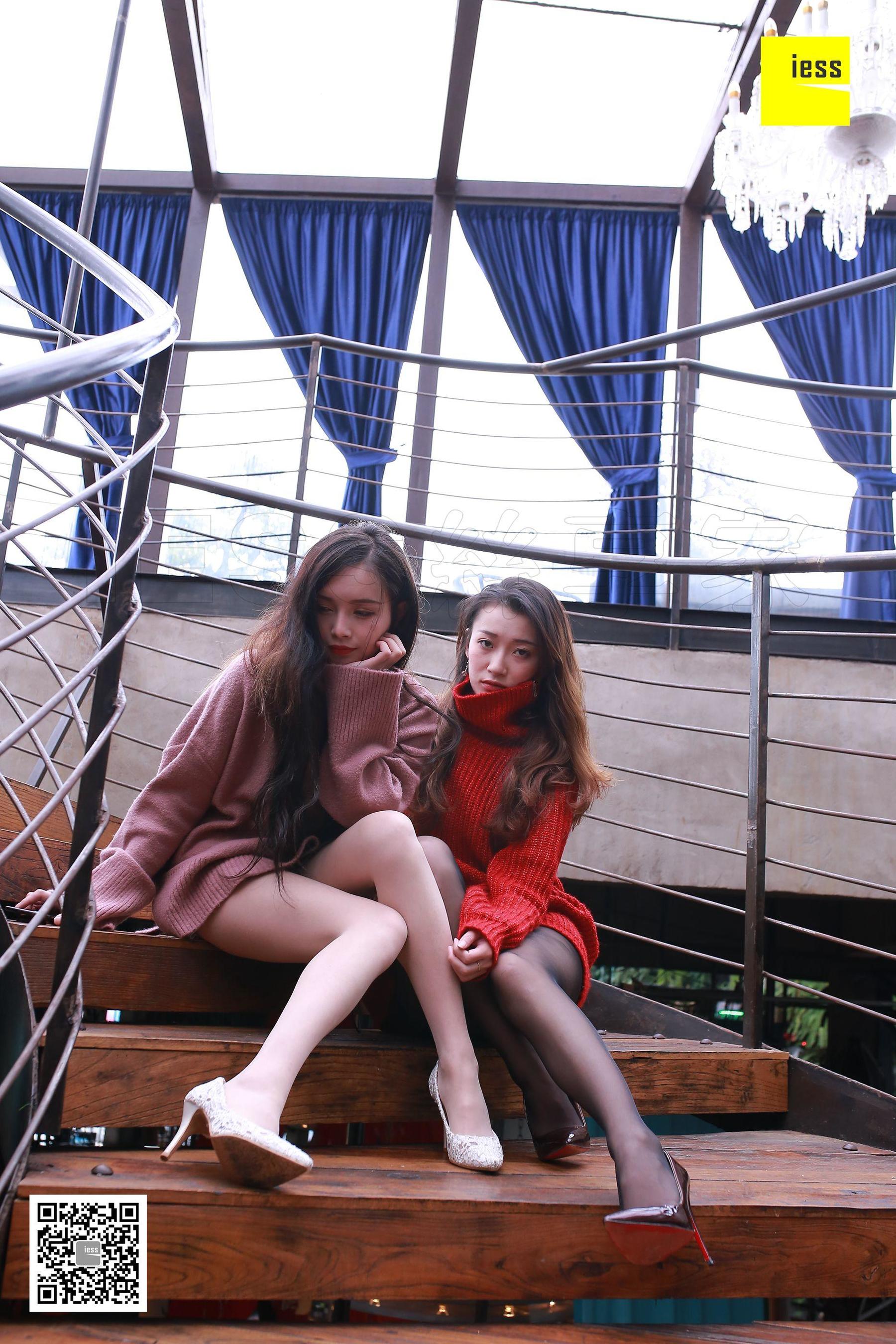 秋秋&amp;小羽《双人圆舞曲Ⅱ》 [异思趣向IESS] 丝享家【魔鬼周三】特刊09期 写真集