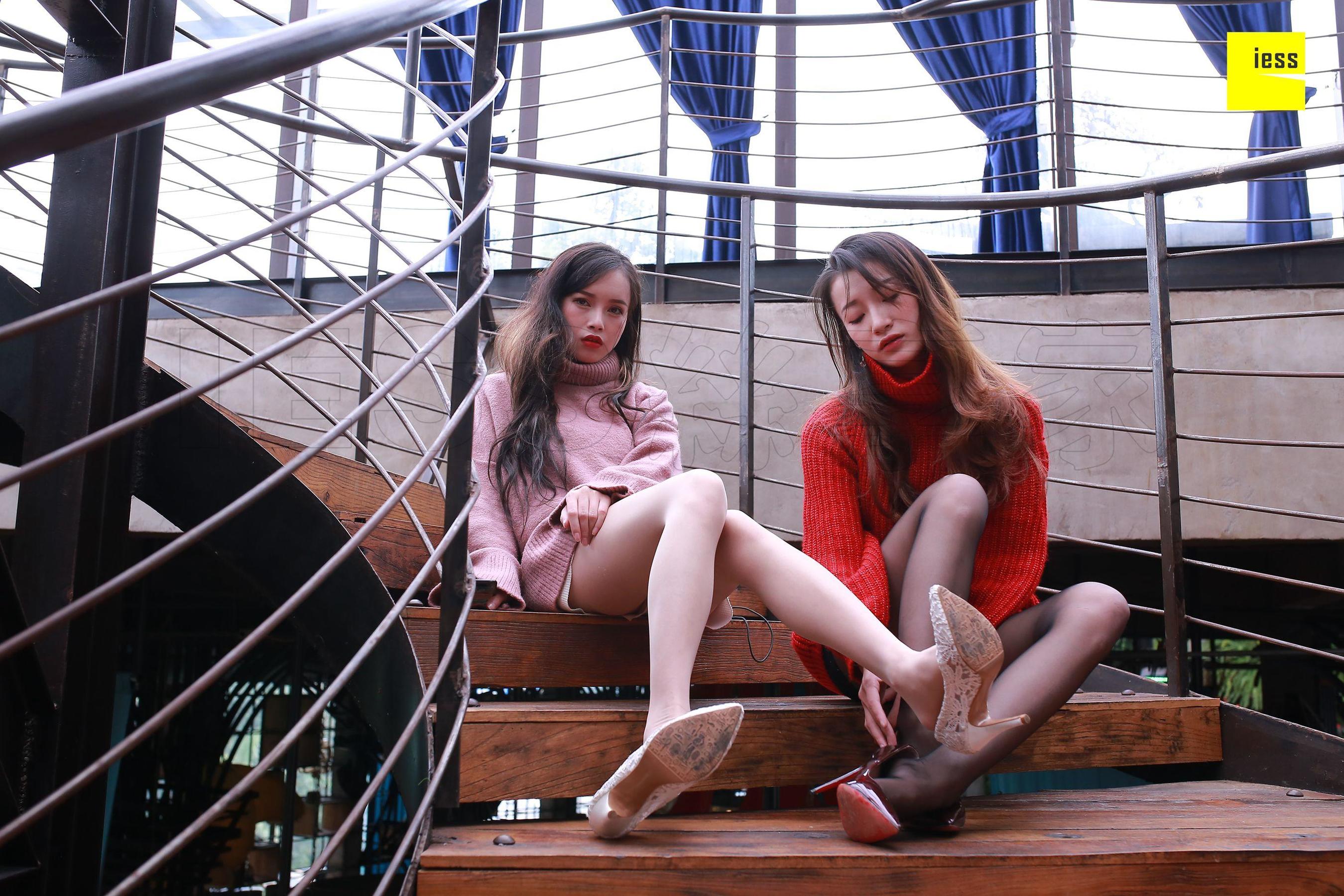 秋秋&amp;小羽《双人圆舞曲Ⅱ》 [异思趣向IESS] 丝享家【魔鬼周三】特刊09期 写真集