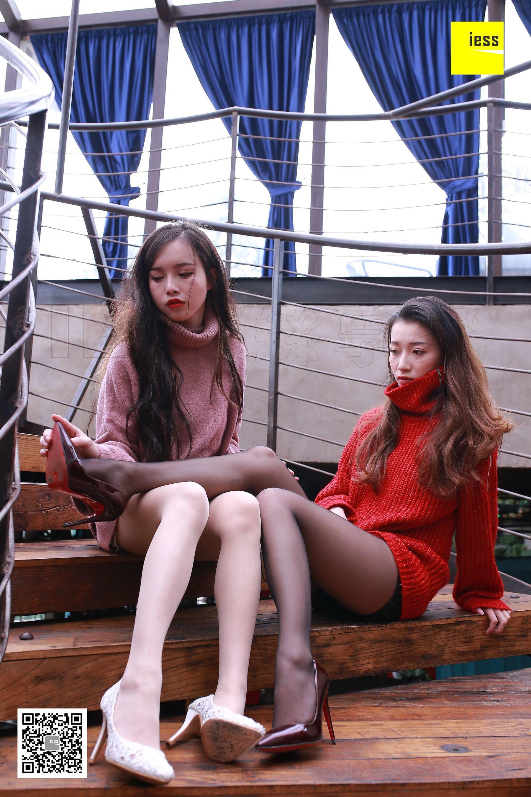 秋秋&amp;小羽《双人圆舞曲Ⅱ》 [异思趣向IESS] 丝享家【魔鬼周三】特刊09期 写真集