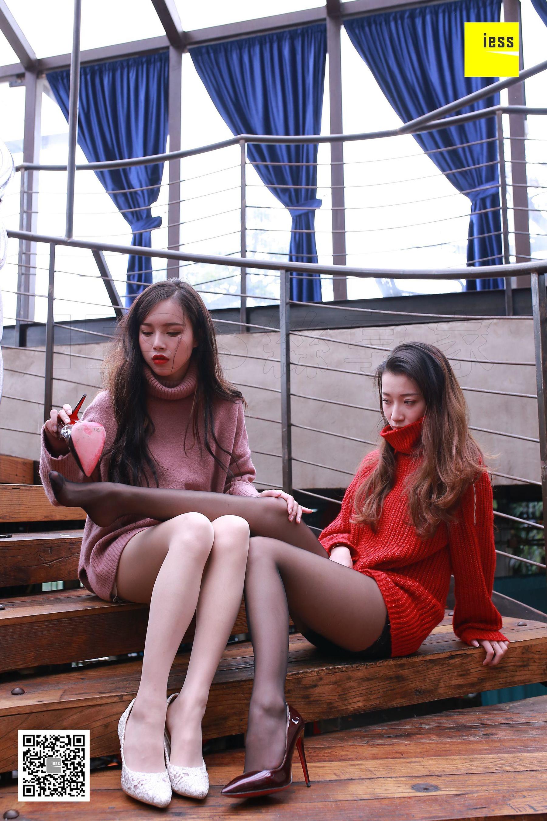 秋秋&amp;小羽《双人圆舞曲Ⅱ》 [异思趣向IESS] 丝享家【魔鬼周三】特刊09期 写真集