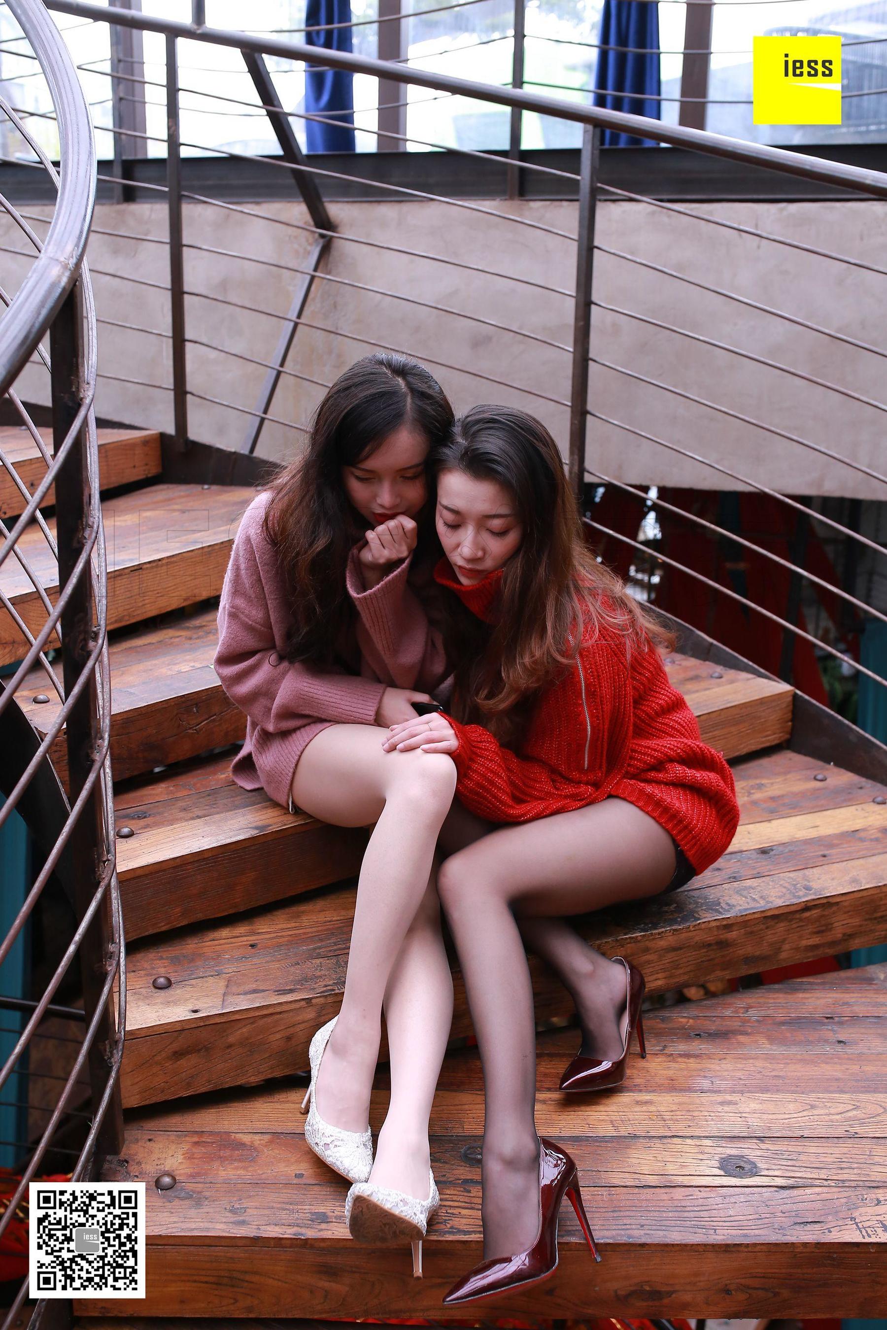 秋秋&amp;小羽《双人圆舞曲Ⅱ》 [异思趣向IESS] 丝享家【魔鬼周三】特刊09期 写真集