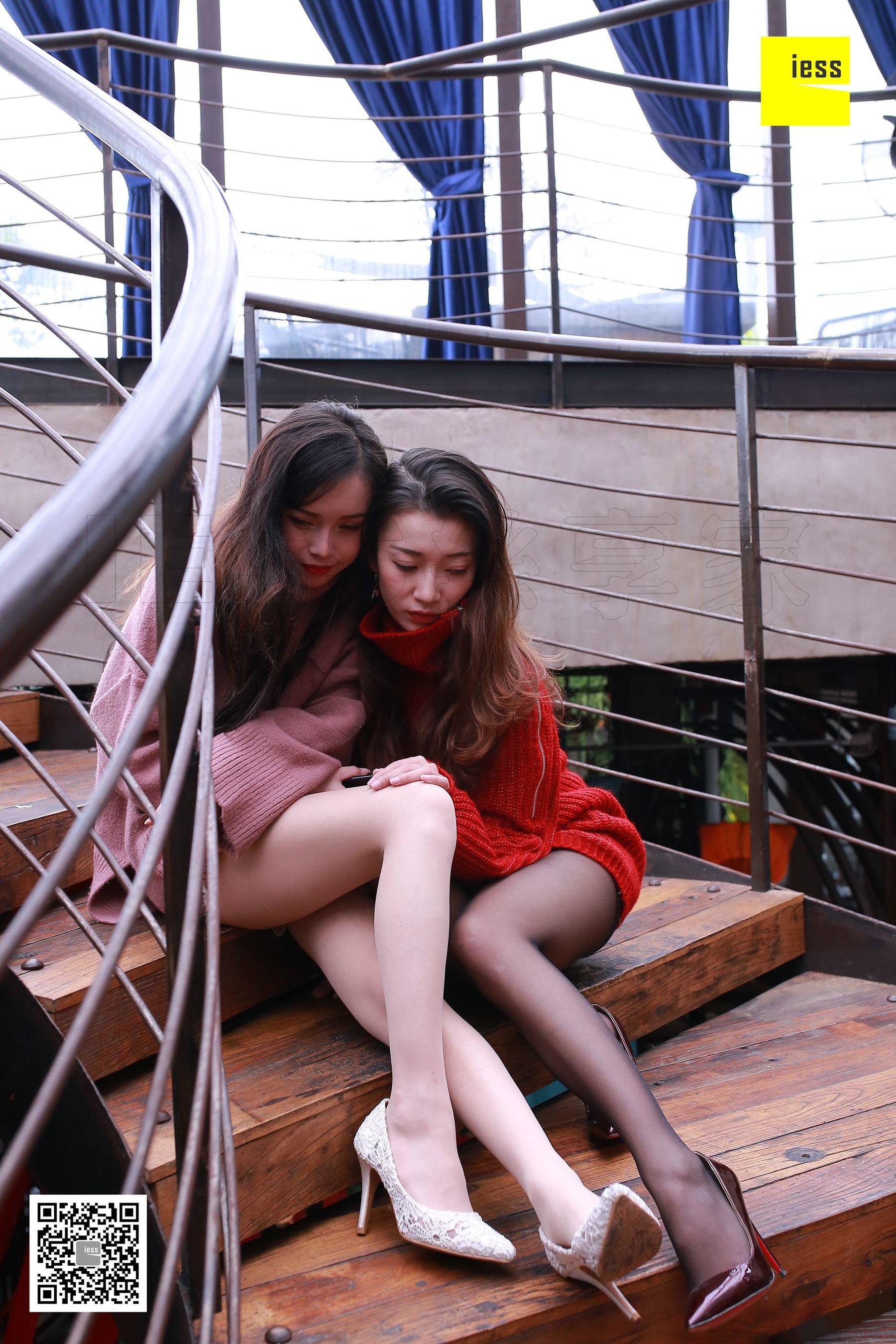 秋秋&amp;小羽《双人圆舞曲Ⅱ》 [异思趣向IESS] 丝享家【魔鬼周三】特刊09期 写真集