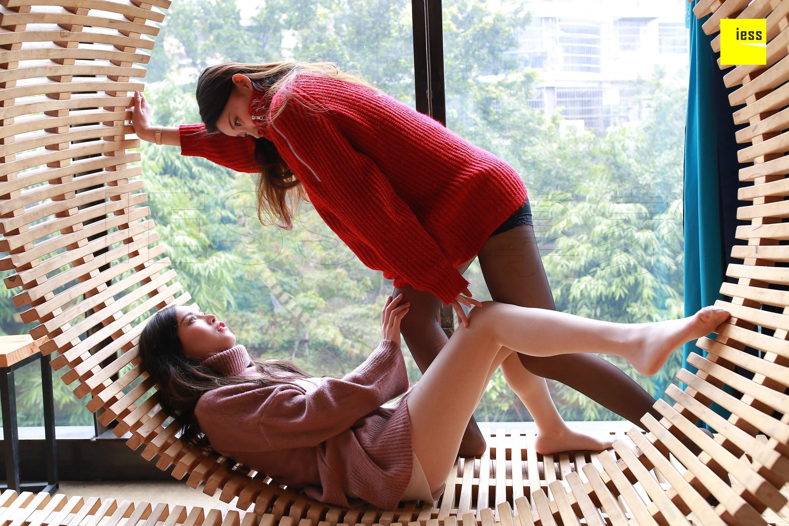 秋秋&amp;小羽《双人圆舞曲Ⅱ》 [异思趣向IESS] 丝享家【魔鬼周三】特刊09期 写真集