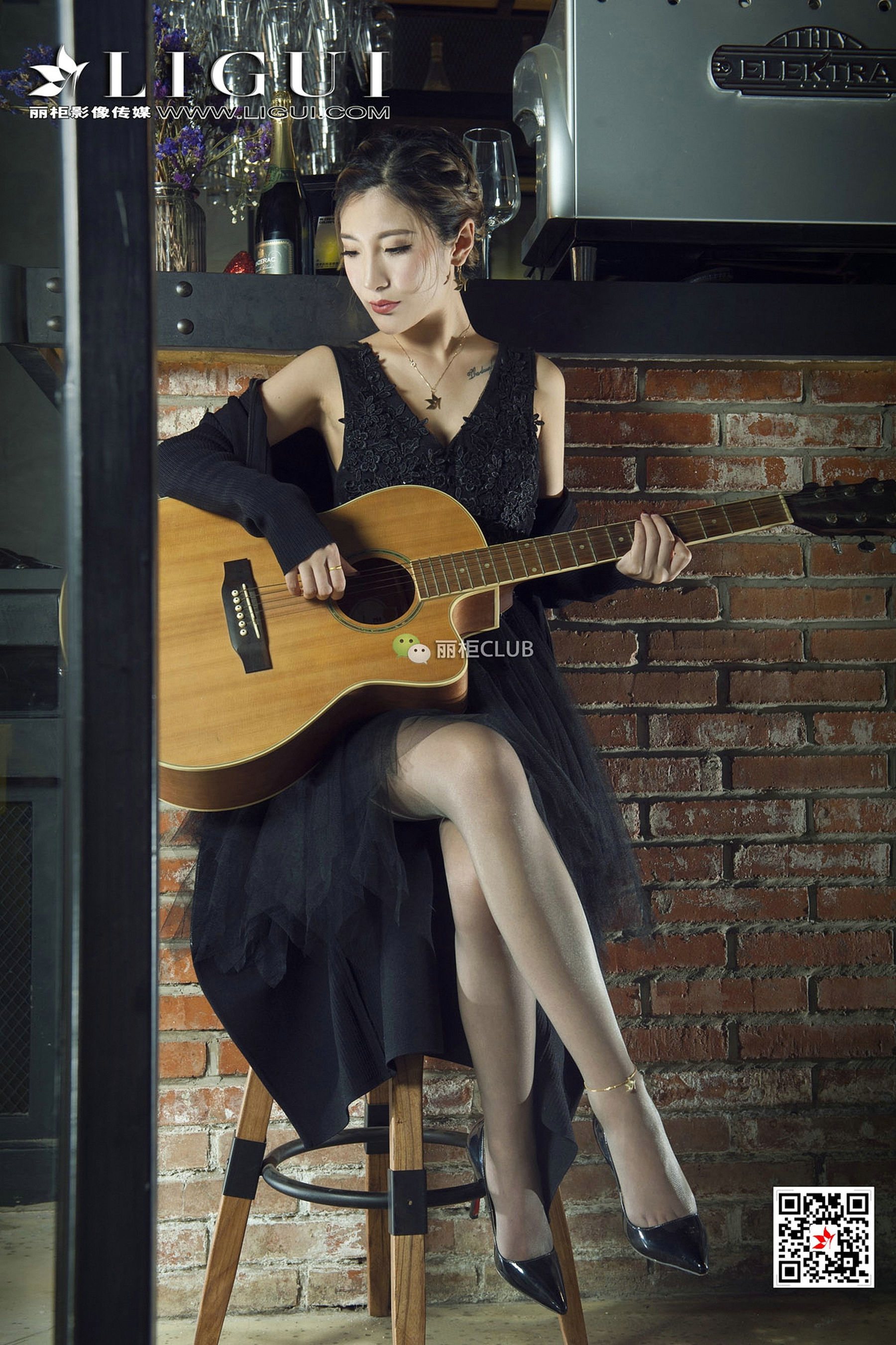 Model 悠悠《灰丝琵琶女神》 [丽柜Ligui] 写真集