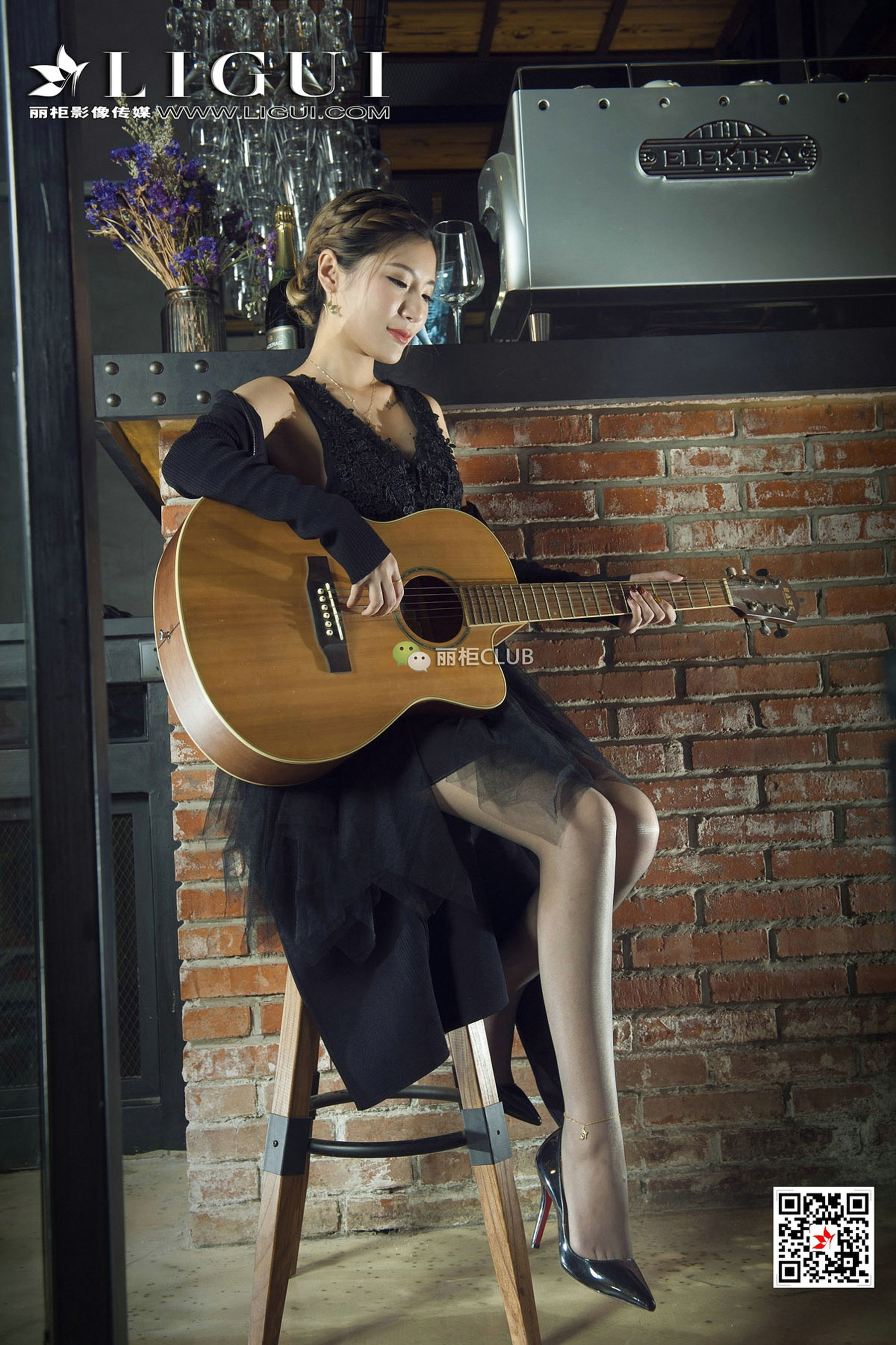 Model 悠悠《灰丝琵琶女神》 [丽柜Ligui] 写真集