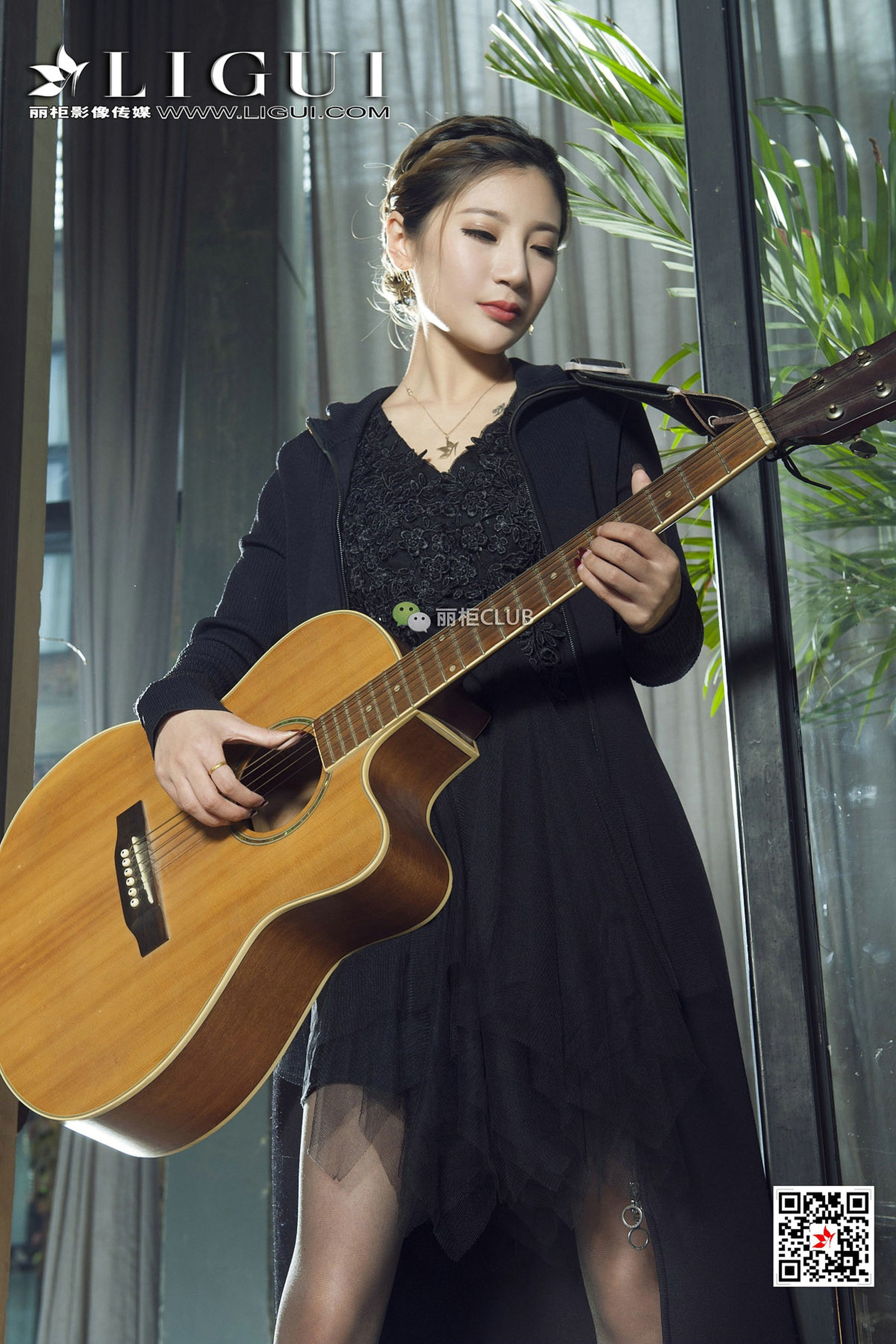 Model 悠悠《灰丝琵琶女神》 [丽柜Ligui] 写真集