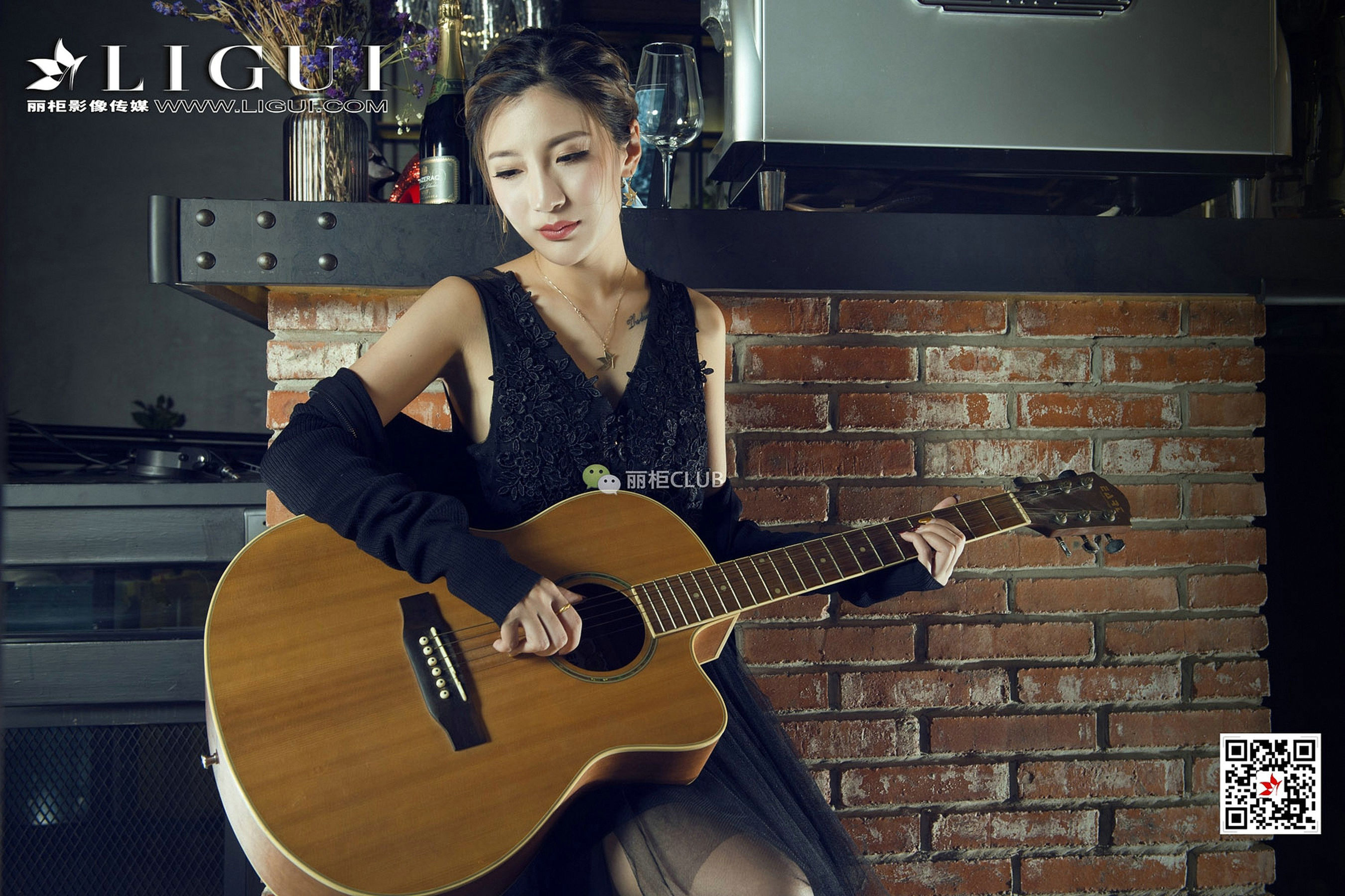 Model 悠悠《灰丝琵琶女神》 [丽柜Ligui] 写真集
