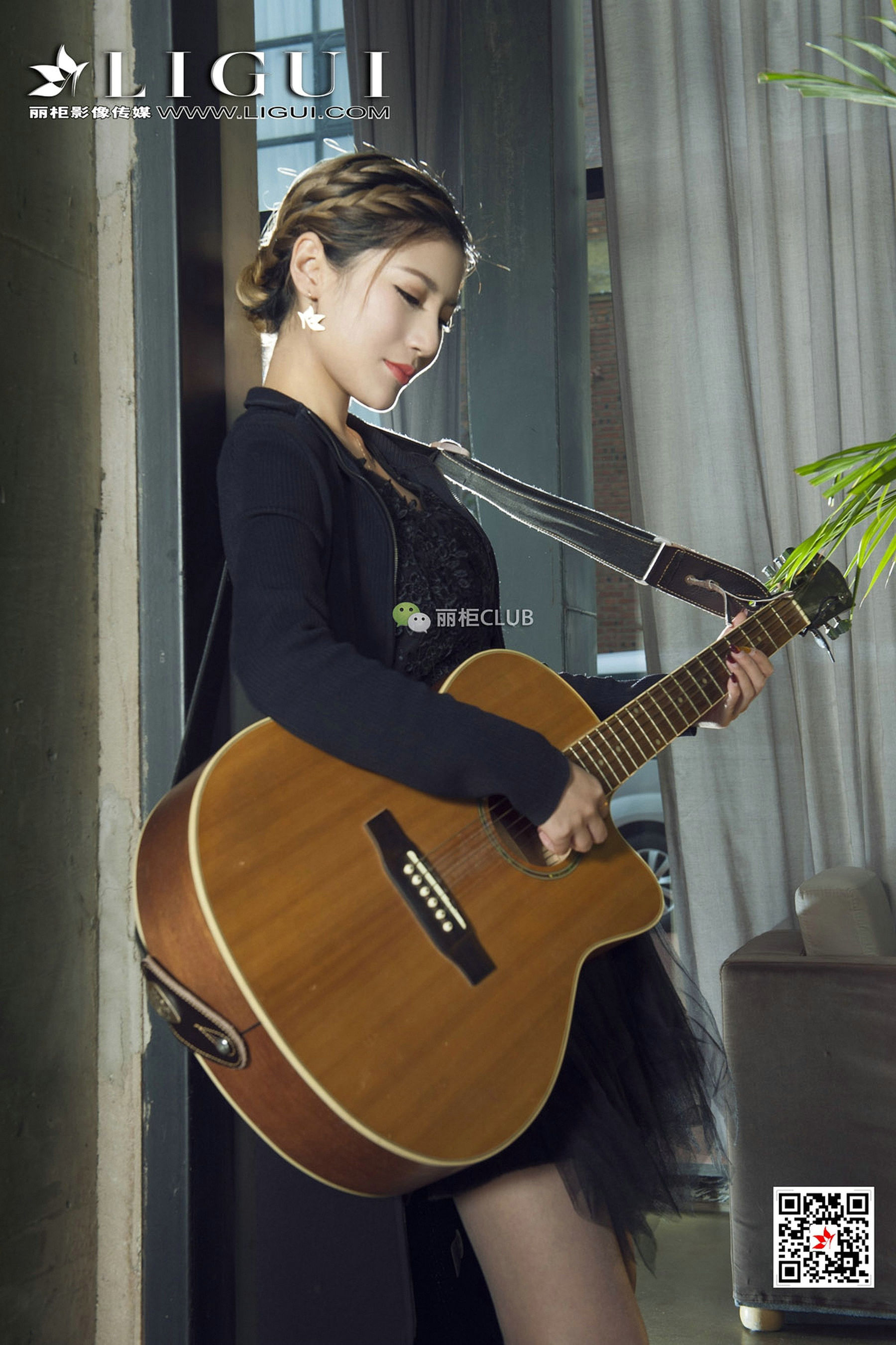 Model 悠悠《灰丝琵琶女神》 [丽柜Ligui] 写真集