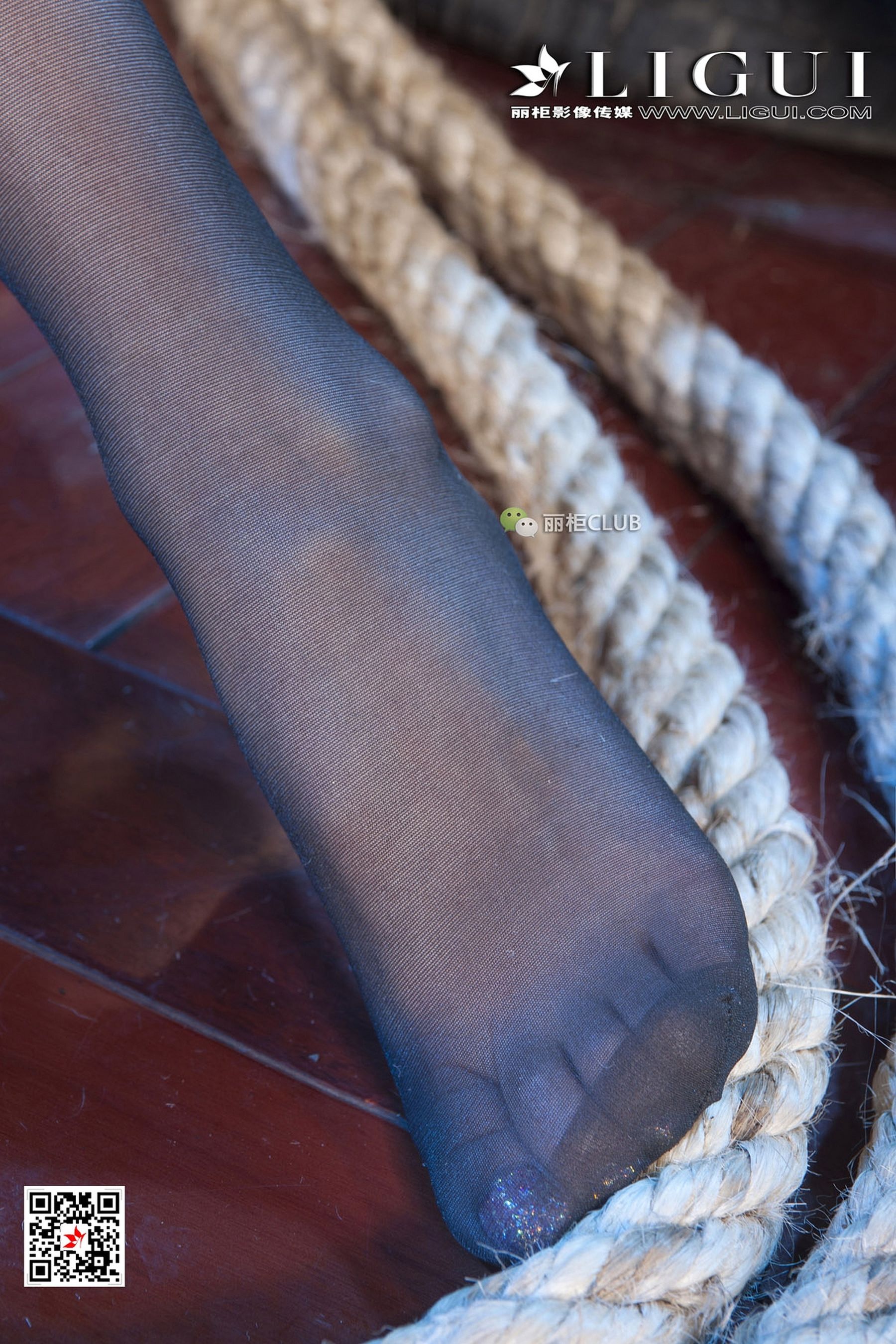 Mode 袁颖芬《黑丝高跟绳艺》 [丽柜Ligui] 写真集