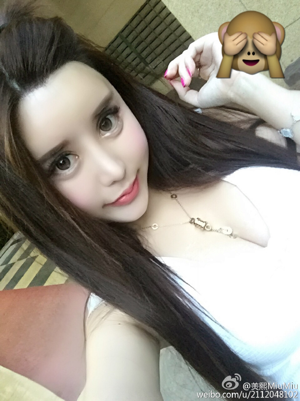 混血嫩模美熙MiuMiu完美身材火辣喷血大尺度微博写真456P
