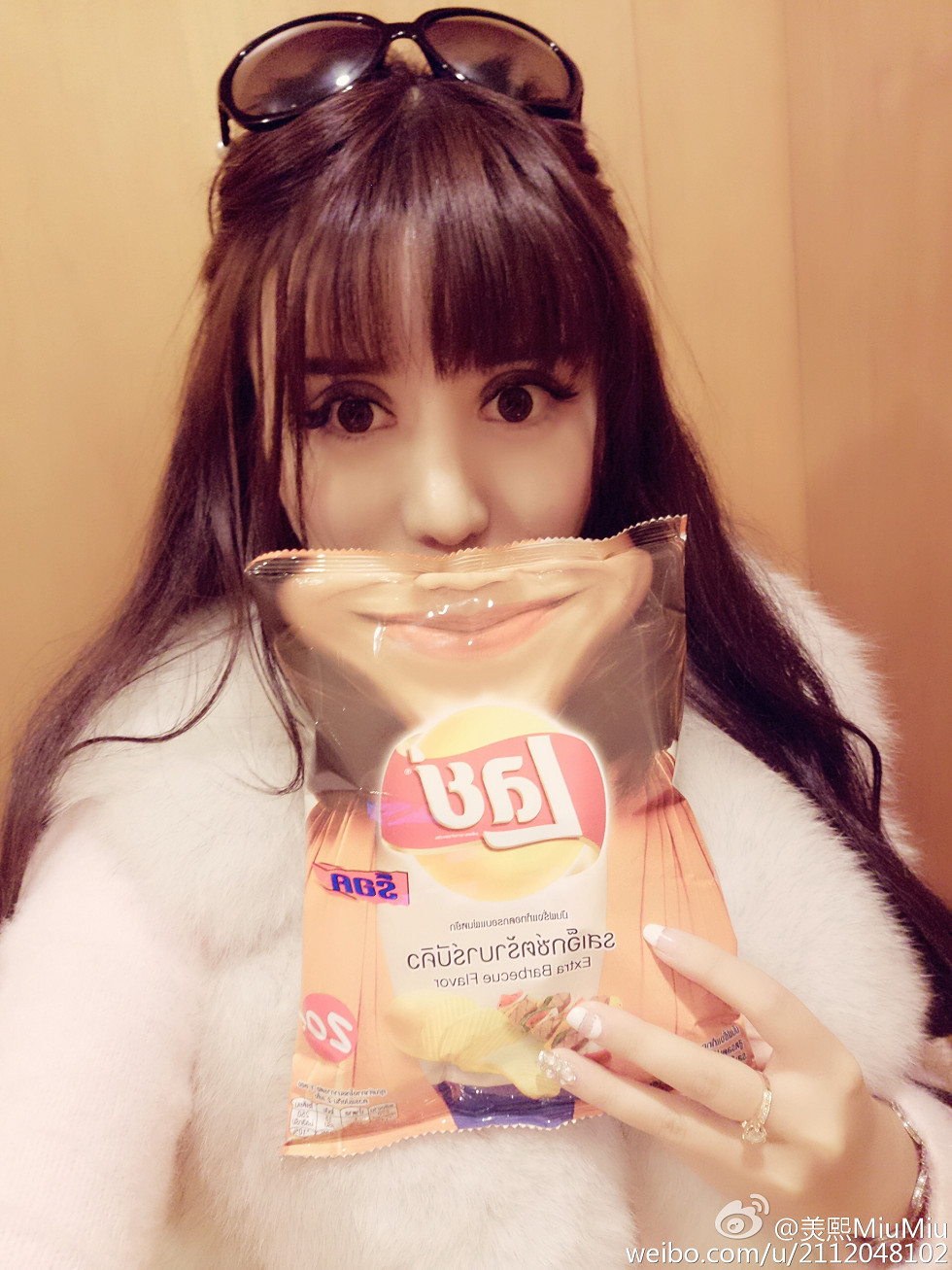 混血嫩模美熙MiuMiu完美身材火辣喷血大尺度微博写真456P