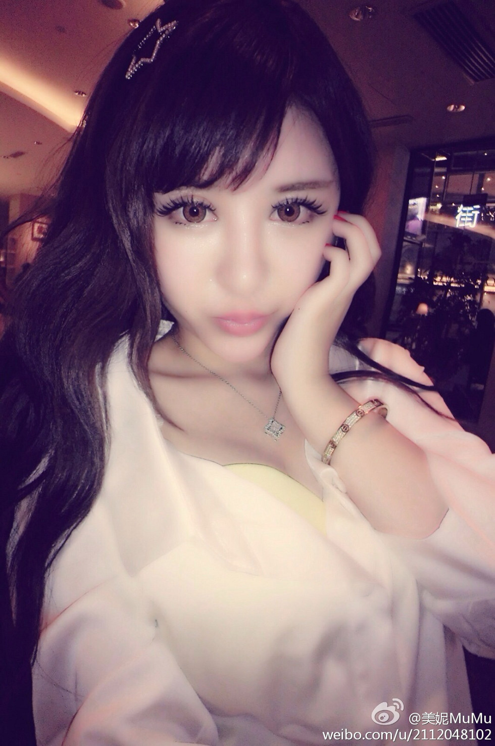 混血嫩模美熙MiuMiu完美身材火辣喷血大尺度微博写真456P