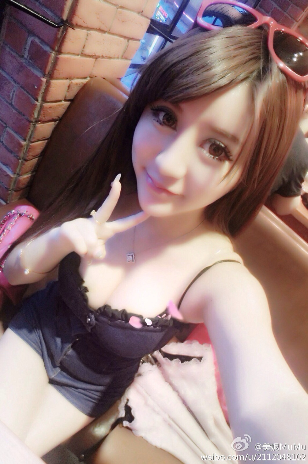 混血嫩模美熙MiuMiu完美身材火辣喷血大尺度微博写真456P