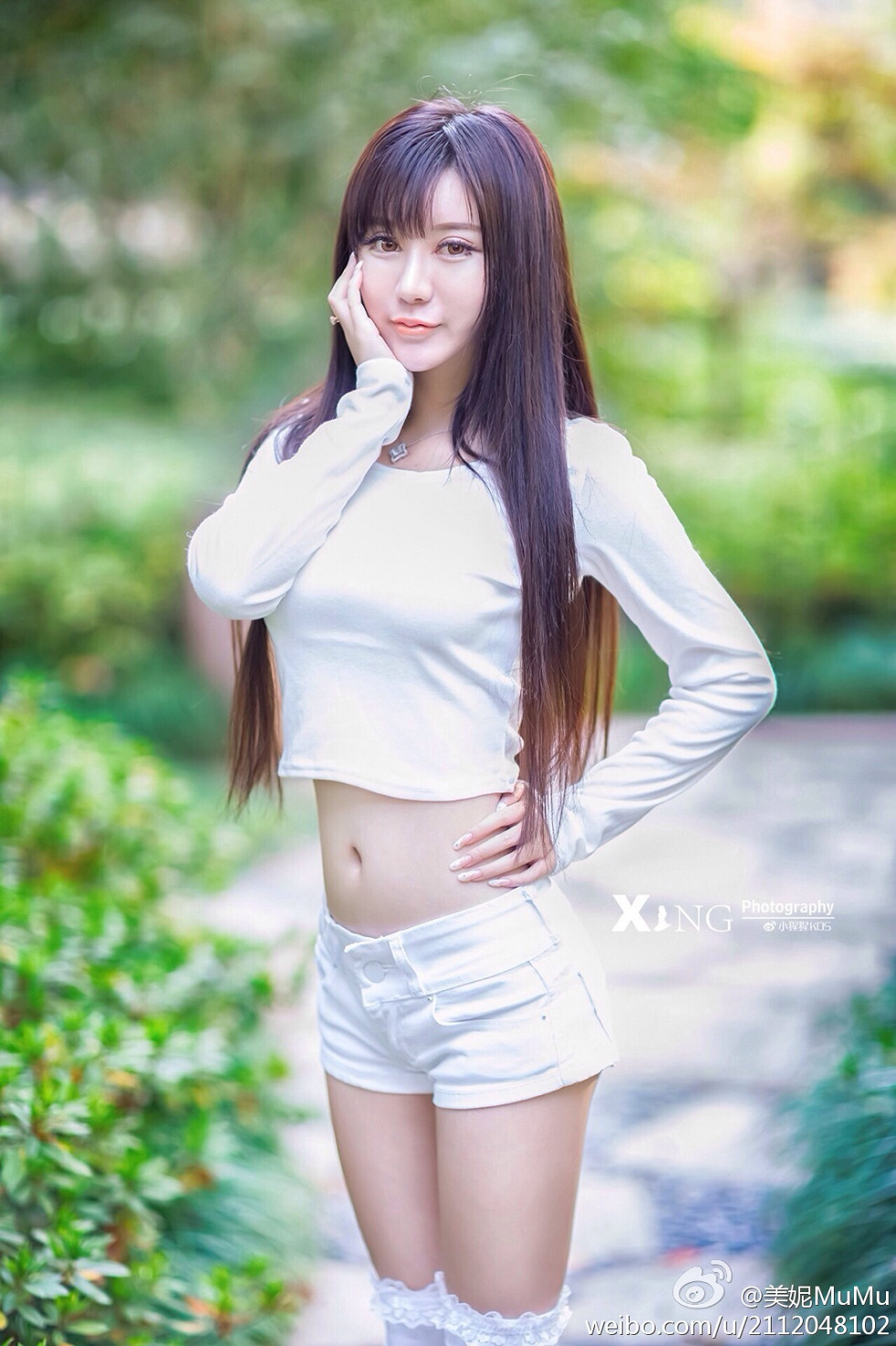 混血嫩模美熙MiuMiu完美身材火辣喷血大尺度微博写真456P