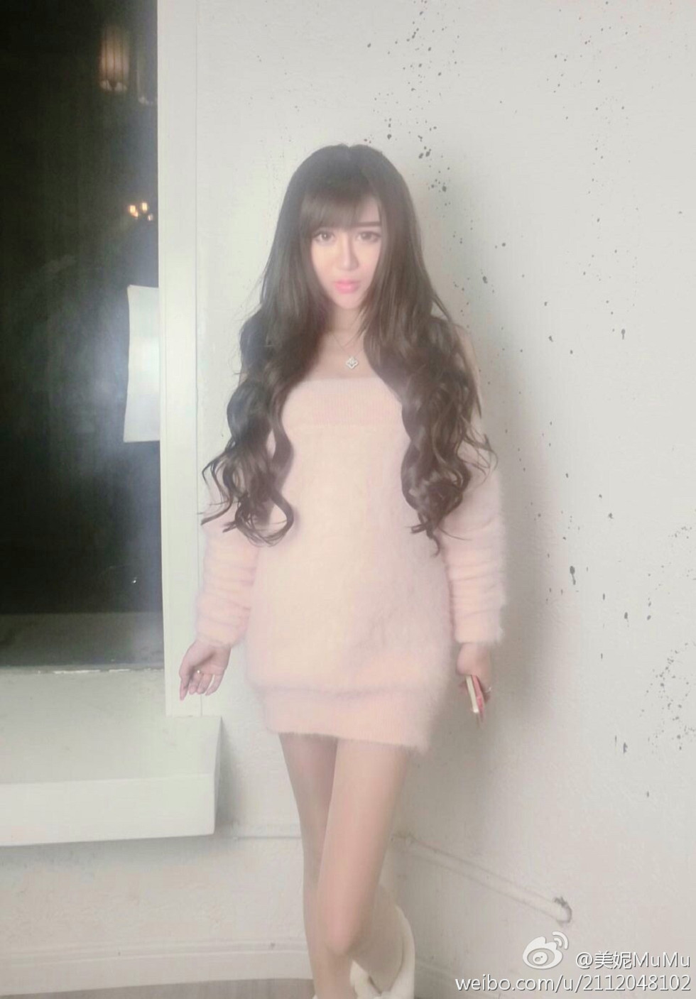 混血嫩模美熙MiuMiu完美身材火辣喷血大尺度微博写真456P