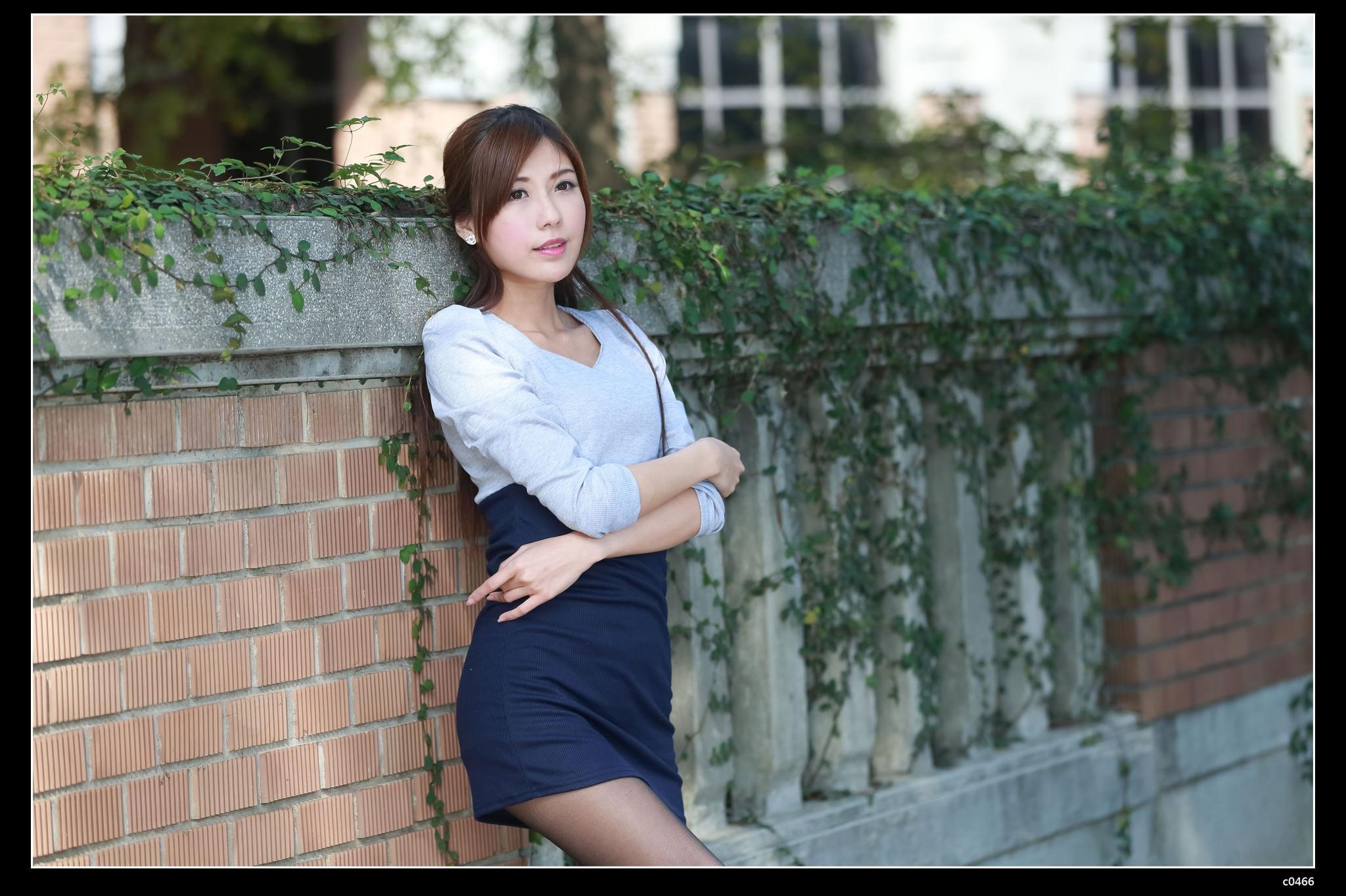 [台湾正妹] Agant小静 NTU外拍黑丝赏 写真集