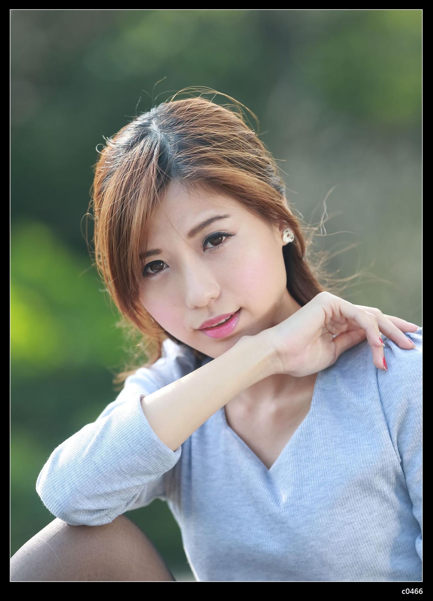 [台湾正妹] Agant小静 NTU外拍黑丝赏 写真集