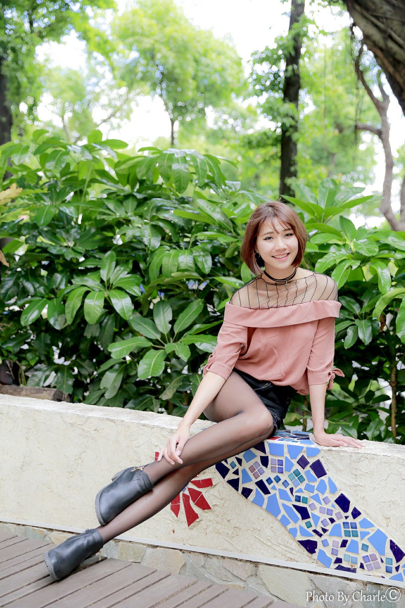 [台湾网红美女] 黄竹宣《圓山花博外拍》 写真集