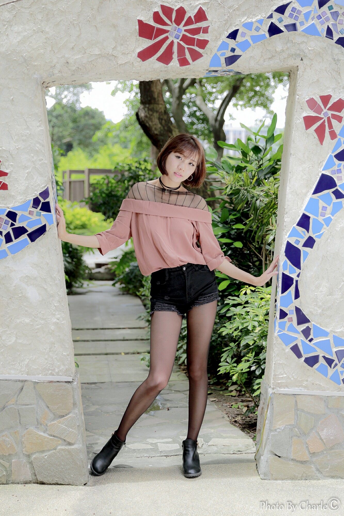 [台湾网红美女] 黄竹宣《圓山花博外拍》 写真集