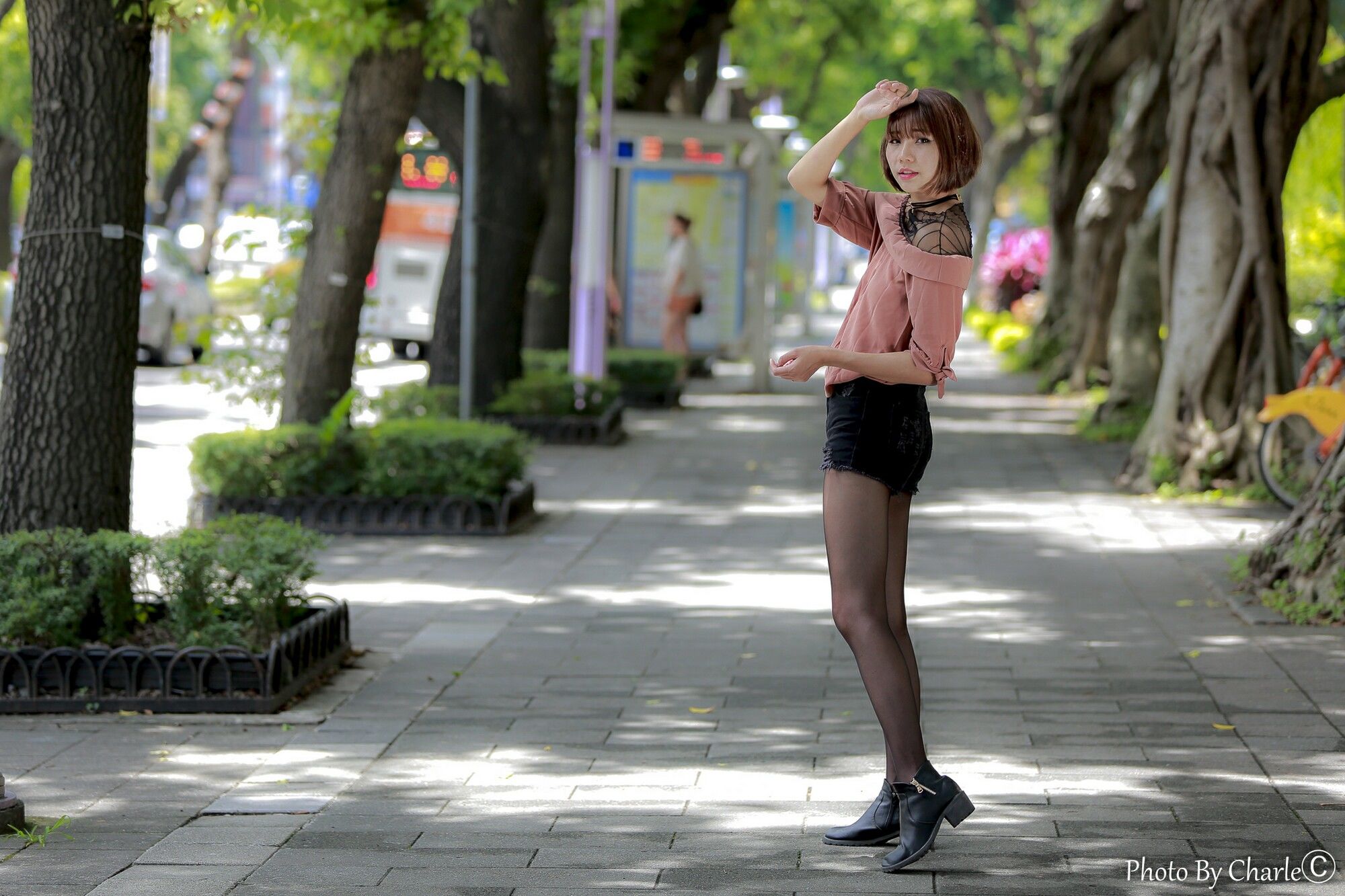 [台湾网红美女] 黄竹宣《圓山花博外拍》 写真集