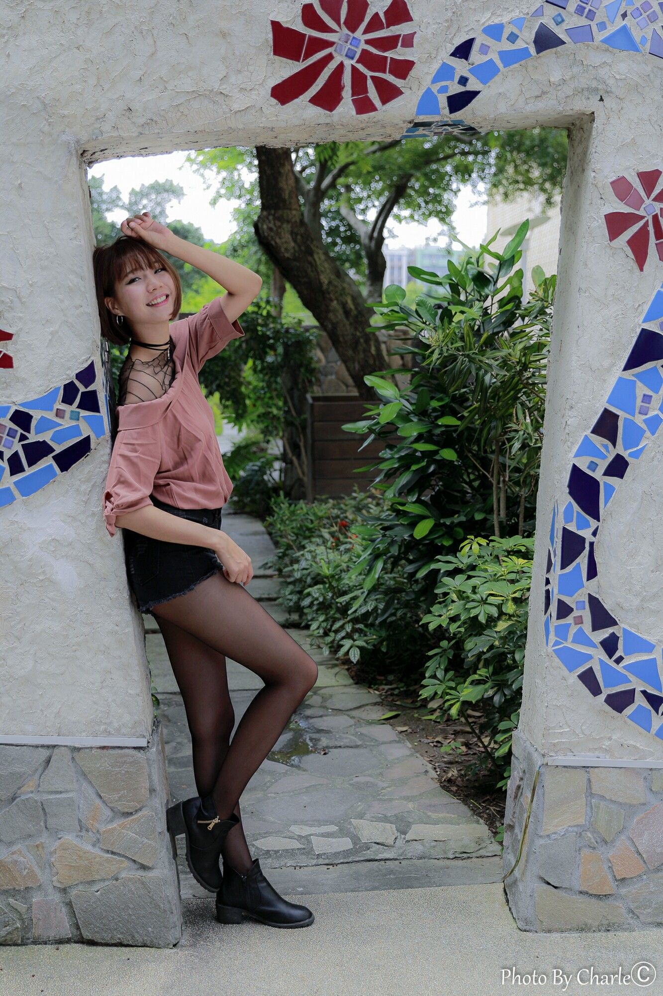 [台湾网红美女] 黄竹宣《圓山花博外拍》 写真集