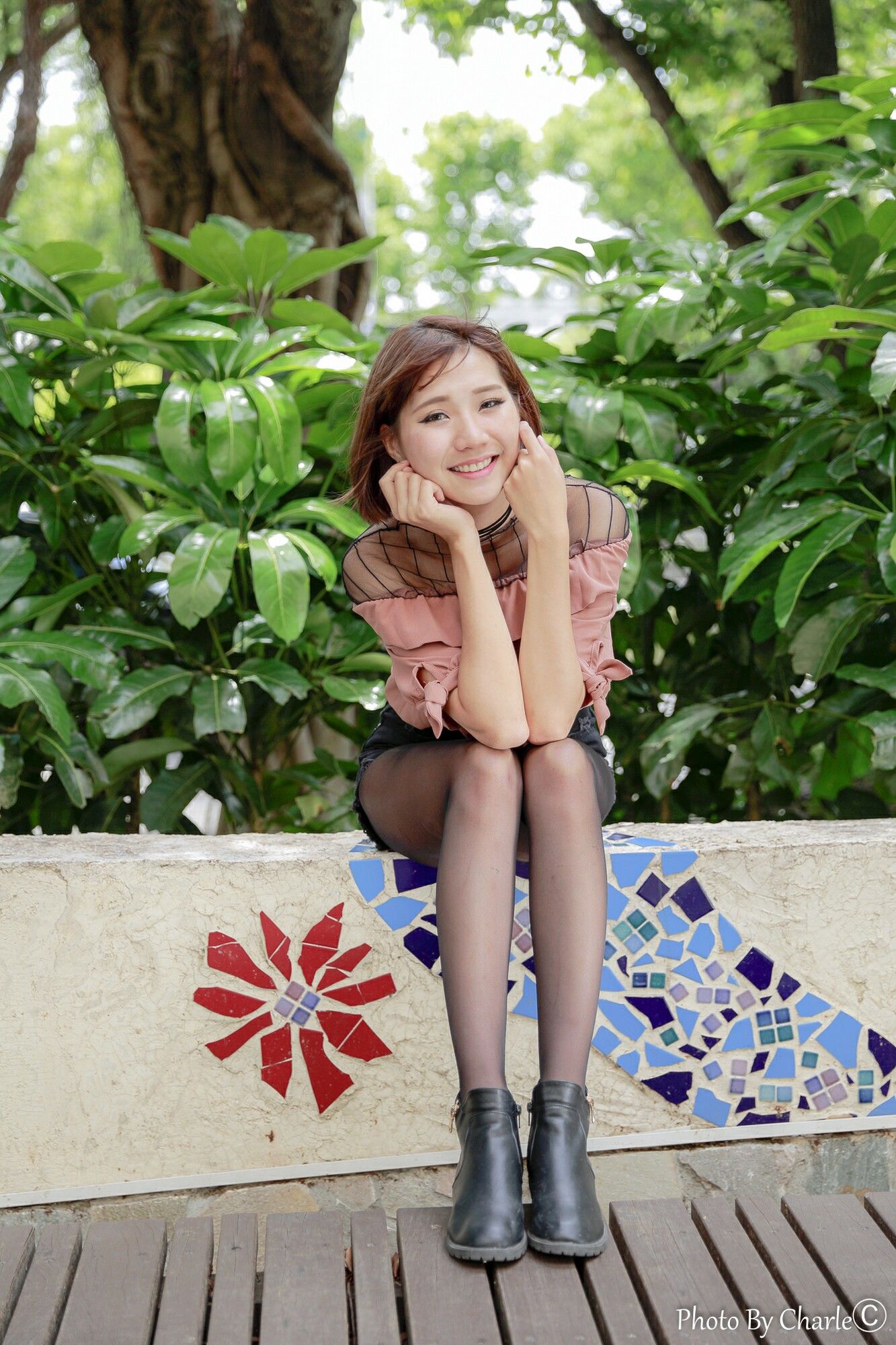 [台湾网红美女] 黄竹宣《圓山花博外拍》 写真集