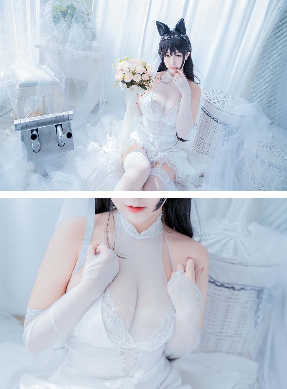 性感女神猫九酱碧蓝航线主题撩人服饰秀傲人豪乳极致诱惑写真95P