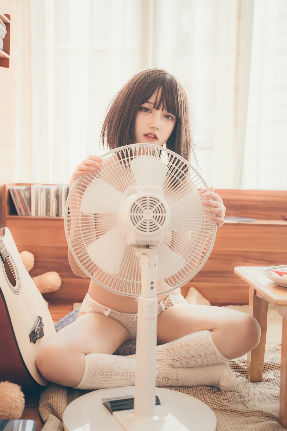 超人气Cosplay写真美女过期米线线喵复古闲暇时光主题私房诱惑写真36P