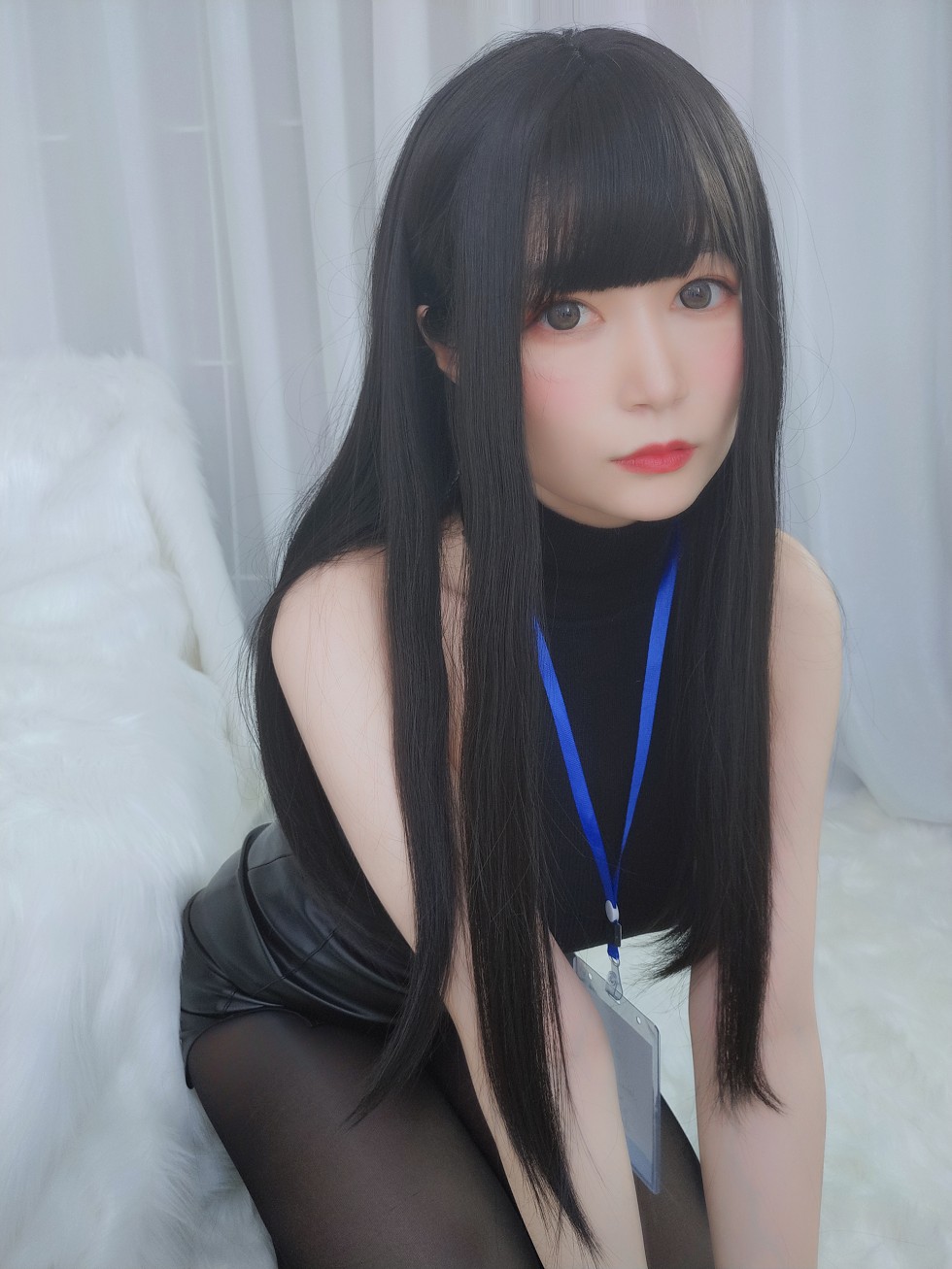 网红美女白银职场新人套主题私房开档黑丝裤袜秀翘臀撩人诱惑写真118P