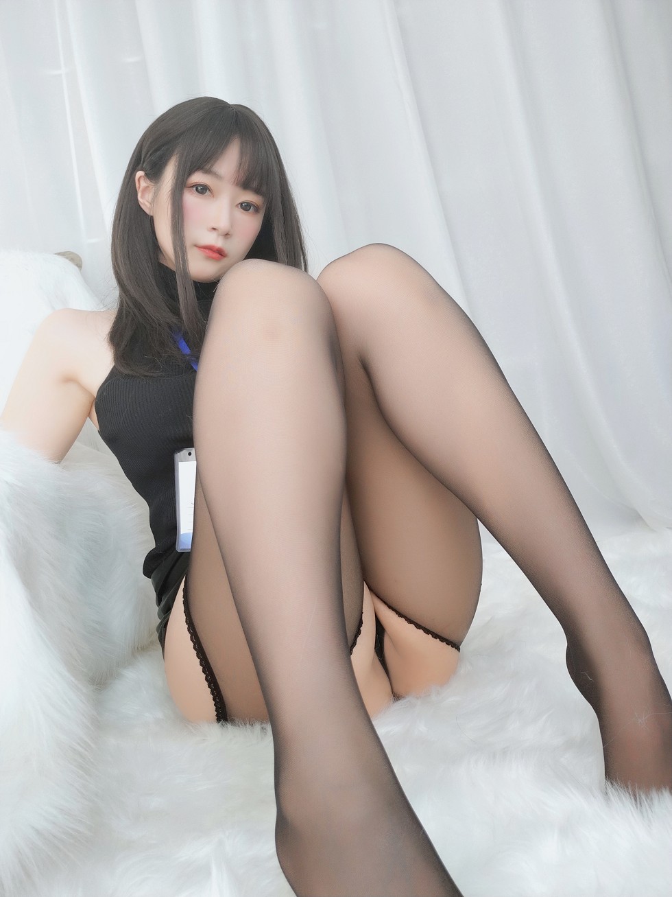 网红美女白银职场新人套主题私房开档黑丝裤袜秀翘臀撩人诱惑写真118P