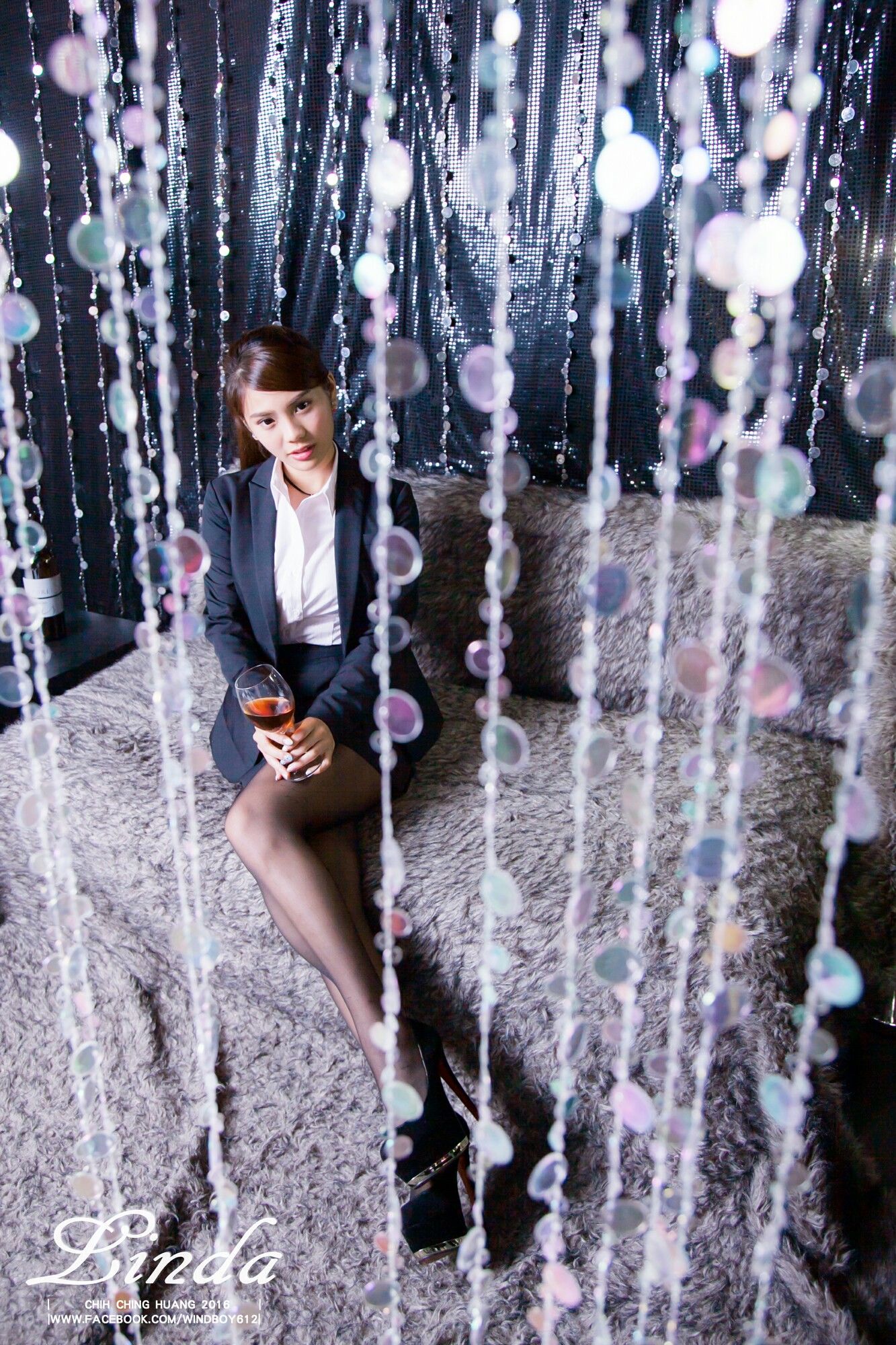 [台湾正妹] 林羿祯/琳妲 - 黑丝OL 写真集