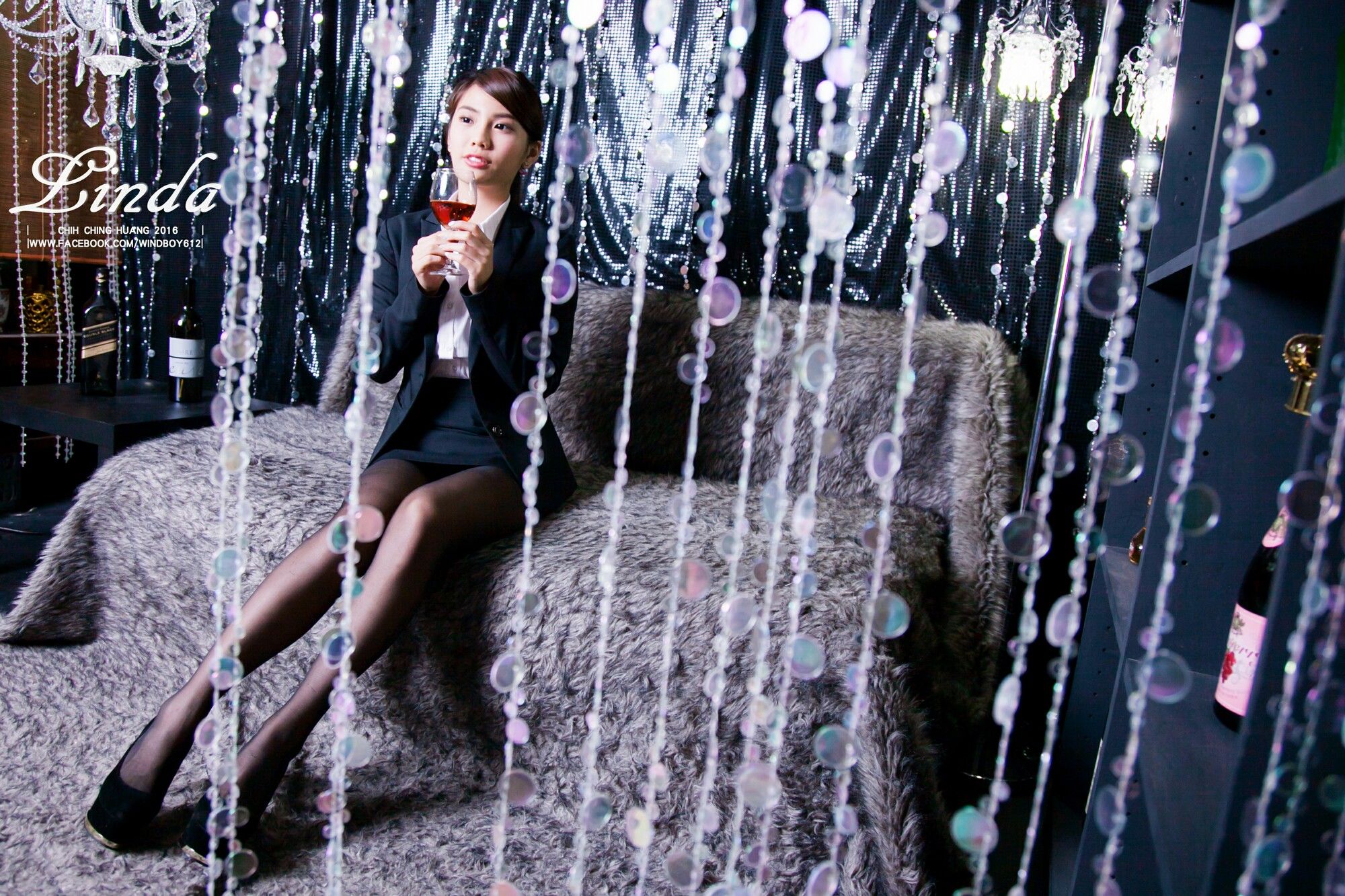 [台湾正妹] 林羿祯/琳妲 - 黑丝OL 写真集