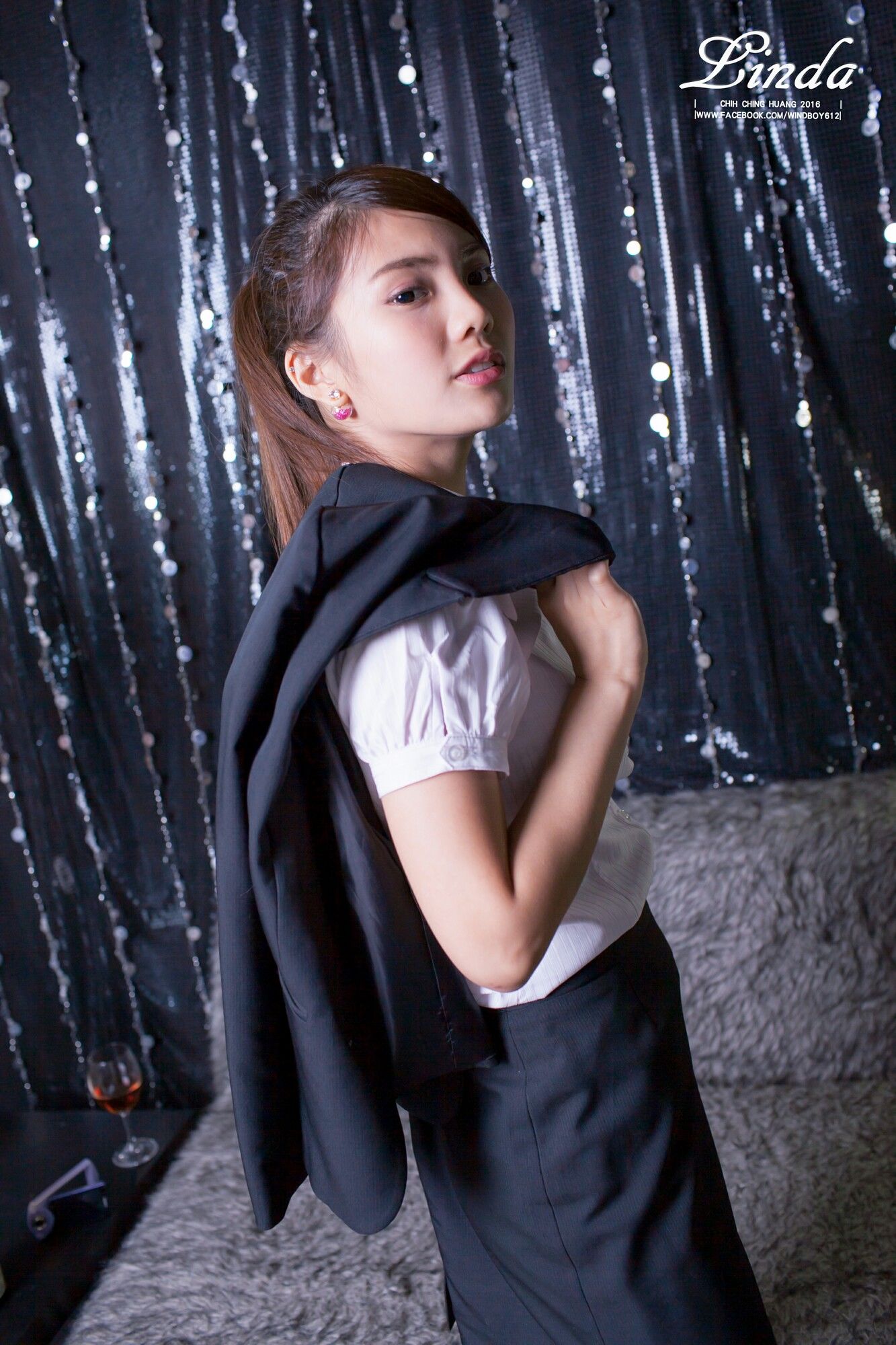 [台湾正妹] 林羿祯/琳妲 - 黑丝OL 写真集