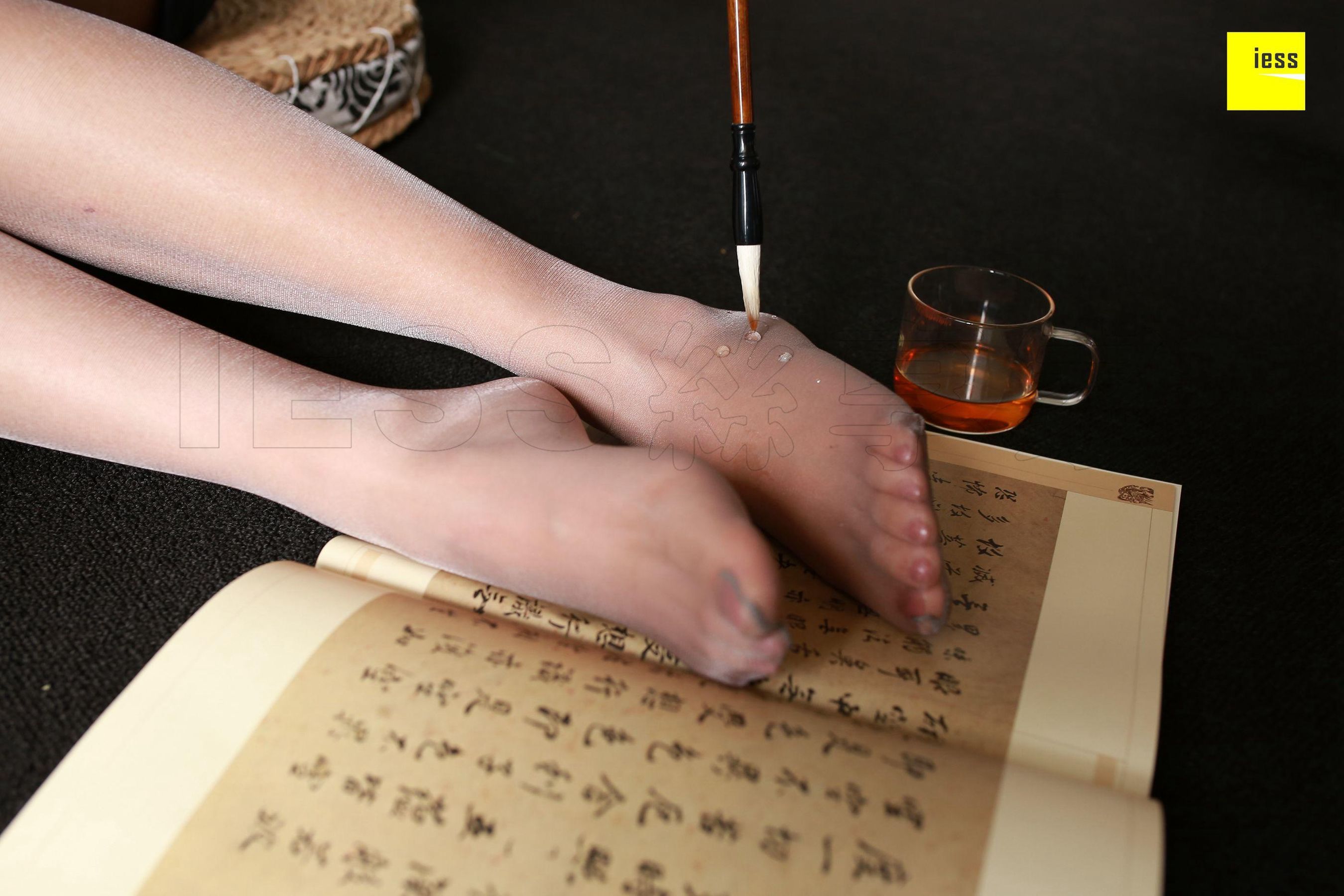 婉萍《笔情墨趣 幽幽袜香》 [异思趣向IESS] 丝享家230 写真集