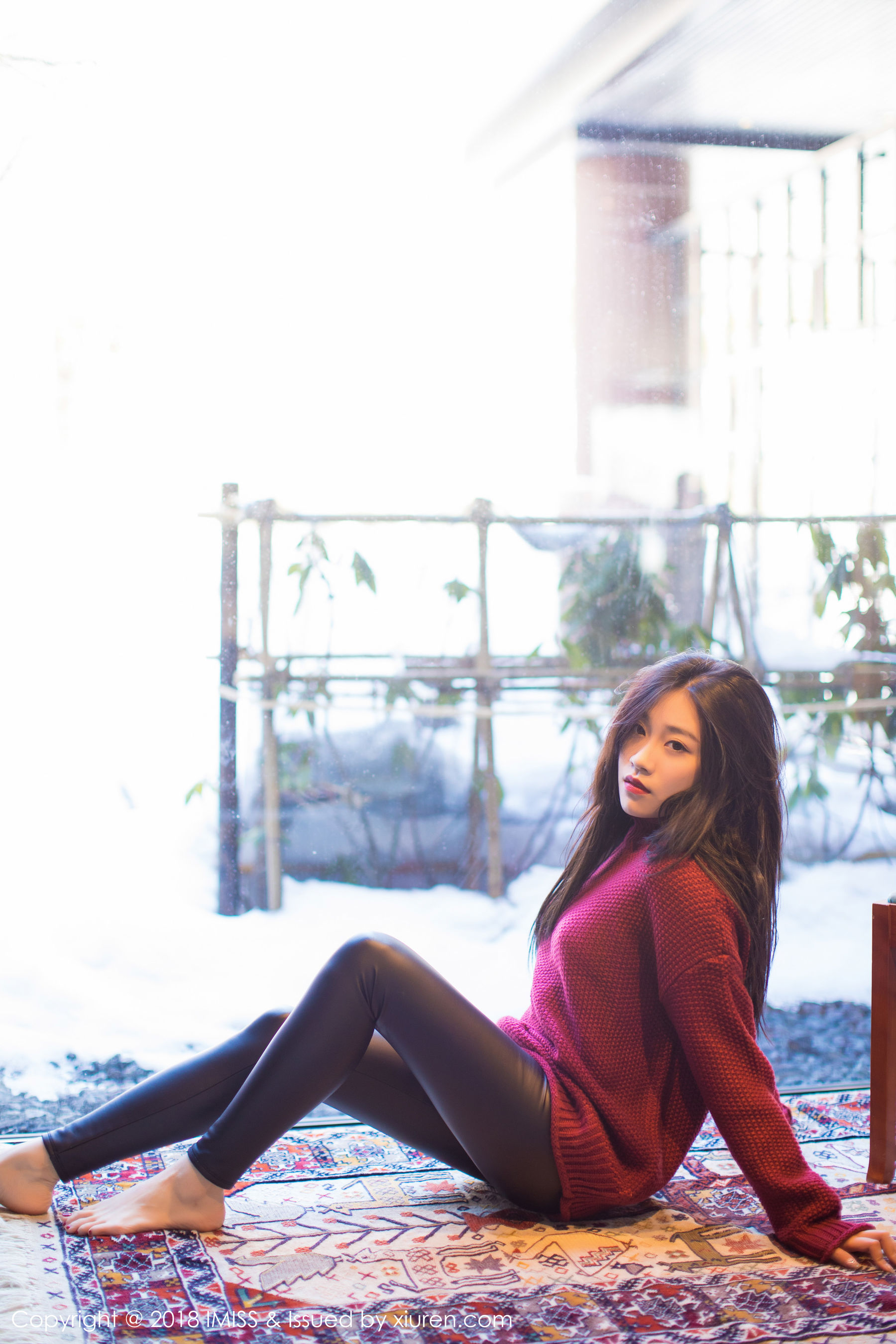 许诺Sabrina《极致美到窒息的美腿诱惑》 [爱蜜社IMiss] Vol.239 写真集