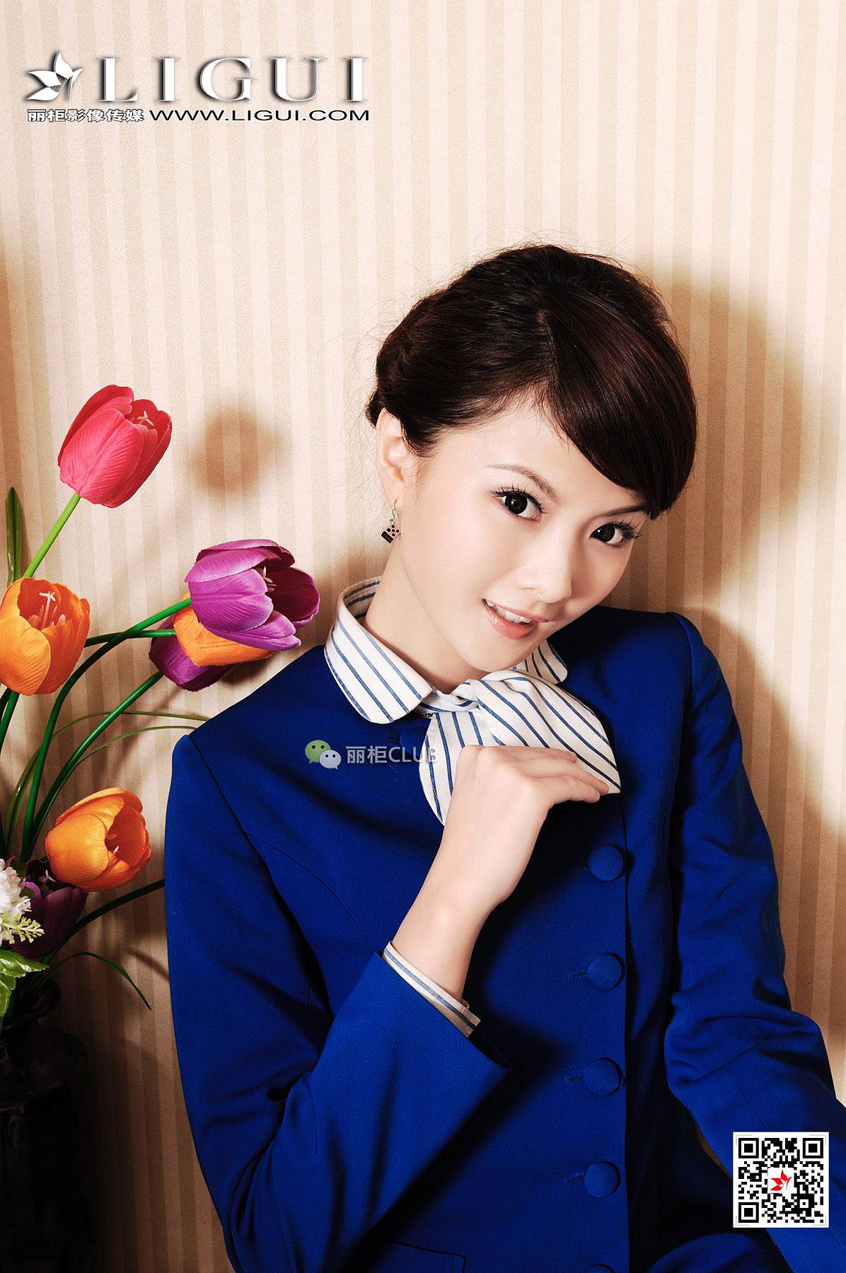 腿模黄芬《优雅的丝袜》 [丽柜LIGUI] 网络丽人 写真集