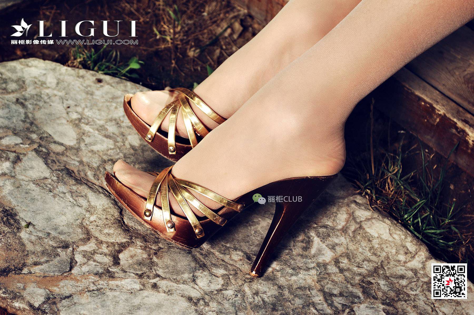 腿模刘钥《古典美丝》 [丽柜LIGUI] 丝袜美腿 写真集