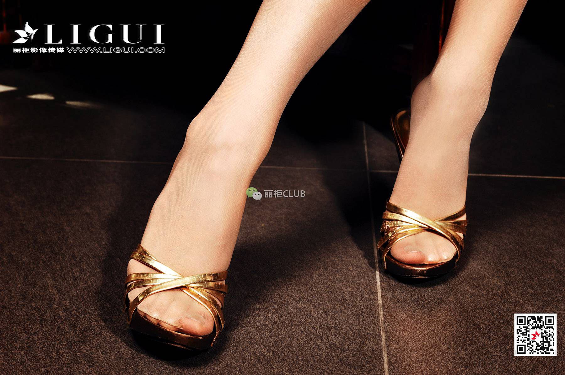 腿模刘钥《古典美丝》 [丽柜LIGUI] 丝袜美腿 写真集