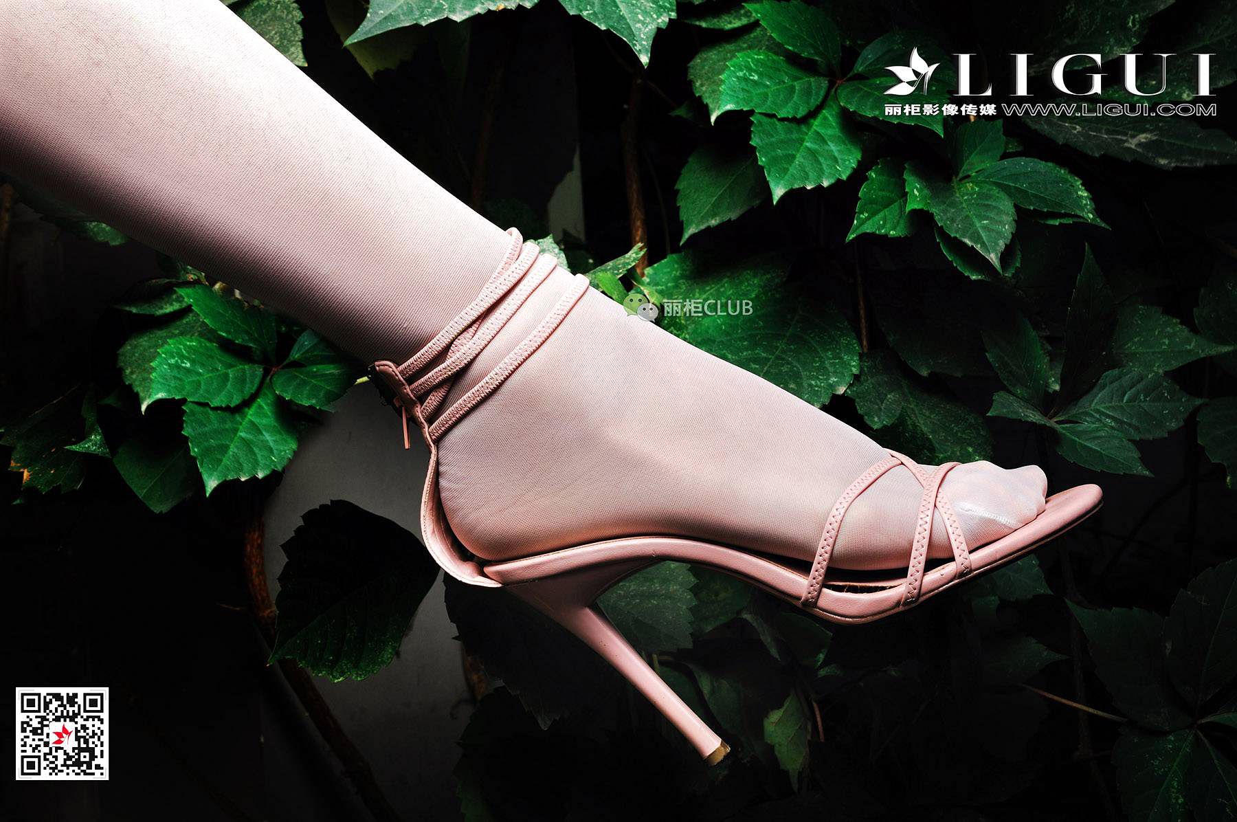 腿模刘钥《古典美丝》 [丽柜LIGUI] 丝袜美腿 写真集