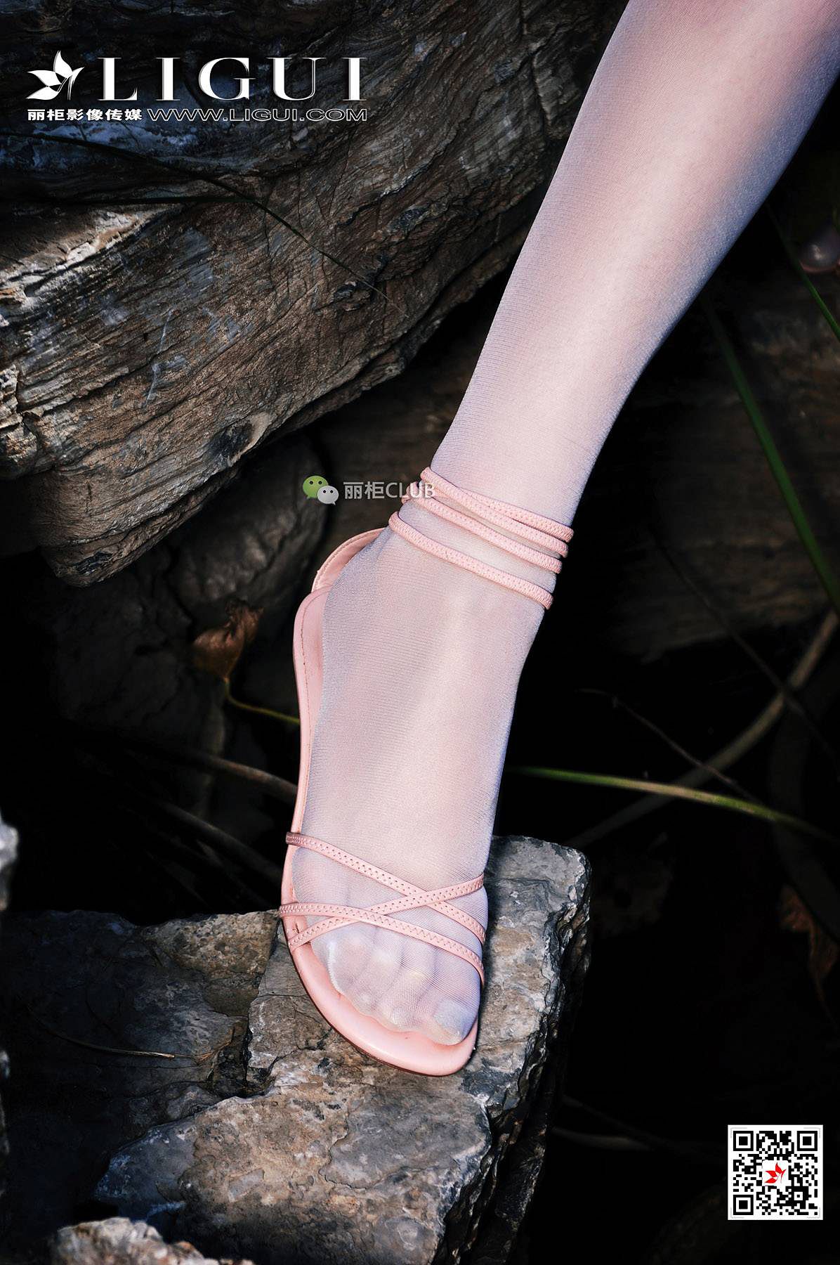 腿模刘钥《古典美丝》 [丽柜LIGUI] 丝袜美腿 写真集