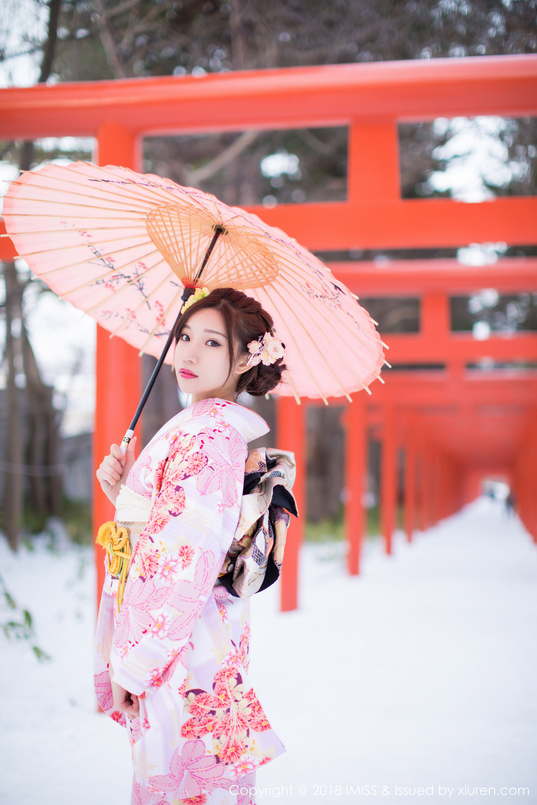 小狐狸Sica《北海道旅拍丝袜》 [爱蜜社IMiss] Vol.256 写真集