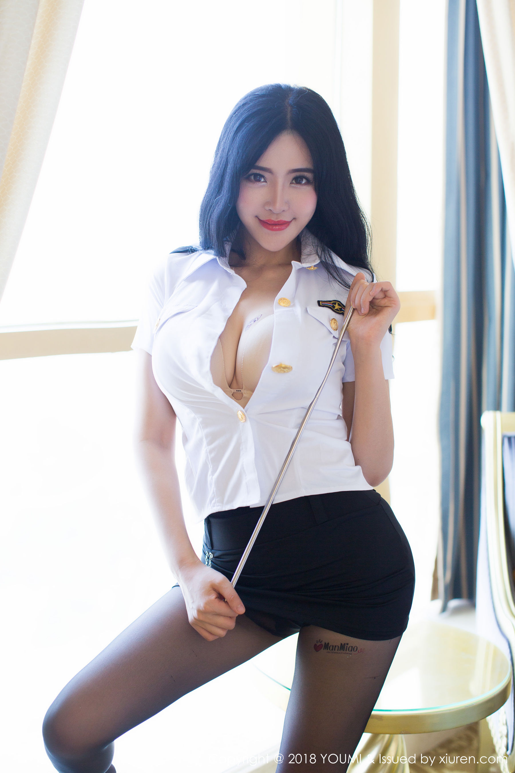 刘钰儿《性感情趣制服系列》 [尤蜜荟YouMi] Vol.185 写真集